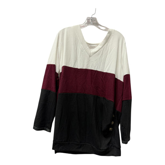 Top Ls By Shein In White, Size:3X