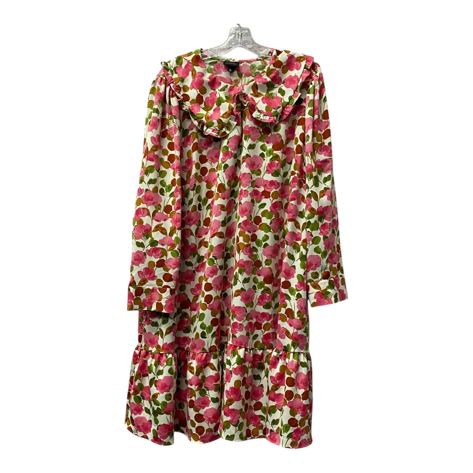 Dress Casual Midi By Who What Wear In Pink, Size:2X Dress Casual Midi By Who What Wear In Pink, Size:2X