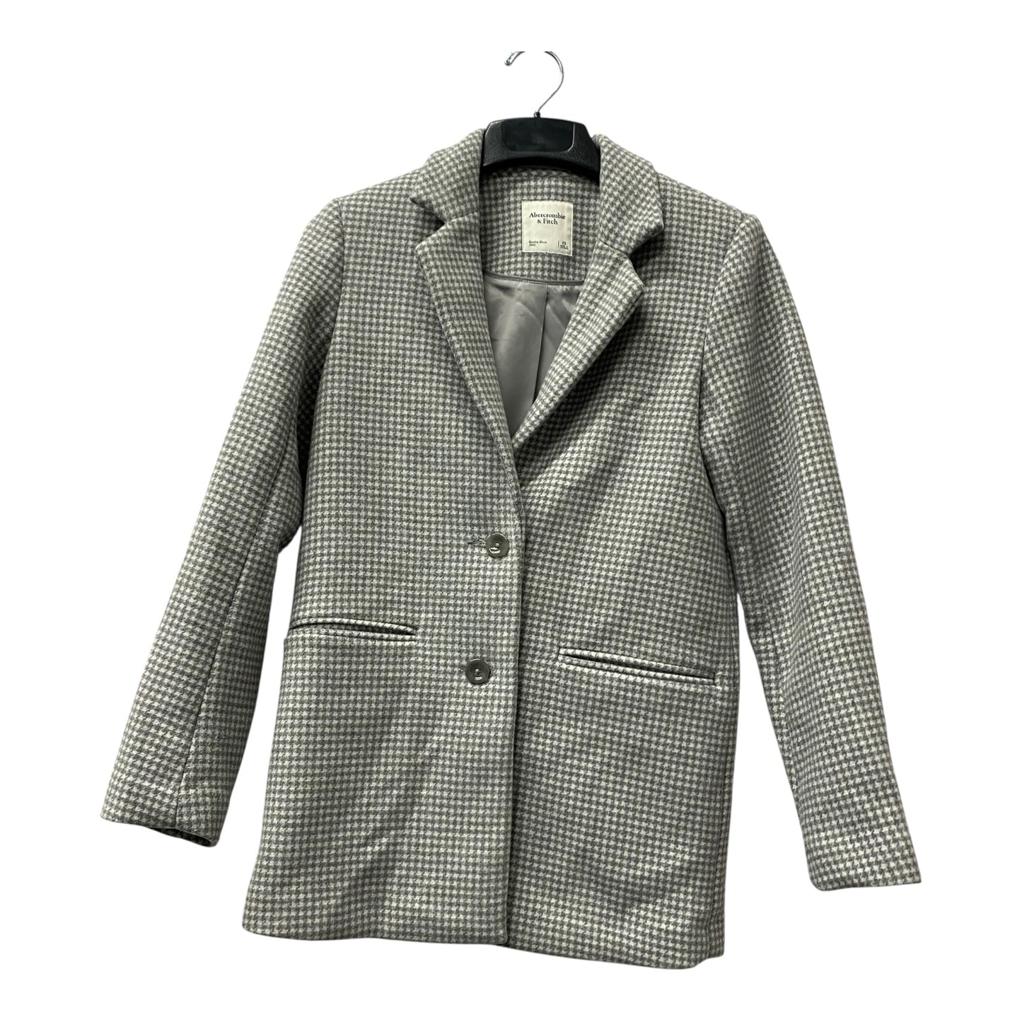 Blazer By Abercrombie And Fitch In Grey, Size:Xs