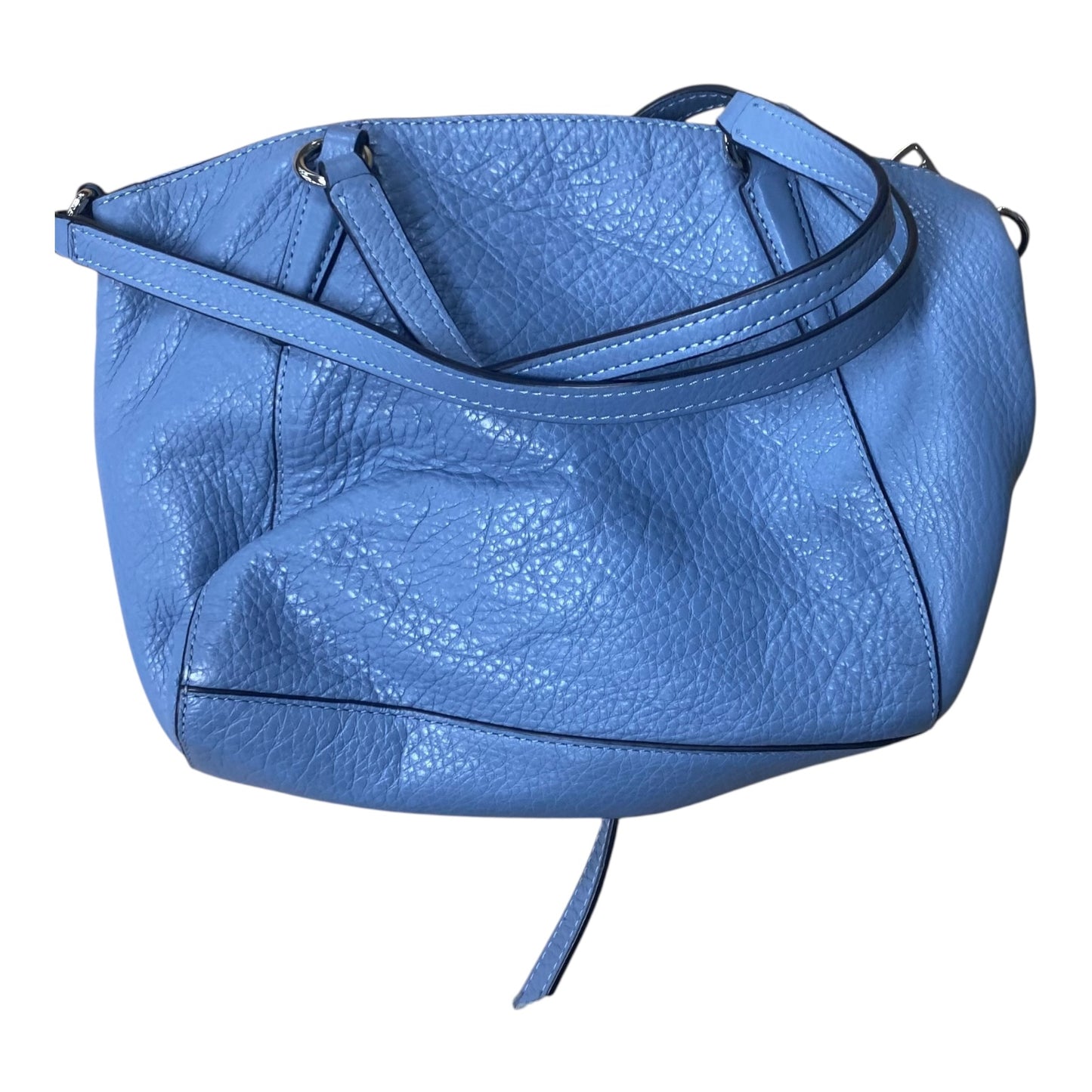 Crossbody Designer By Coach In Blue, Size:Small
