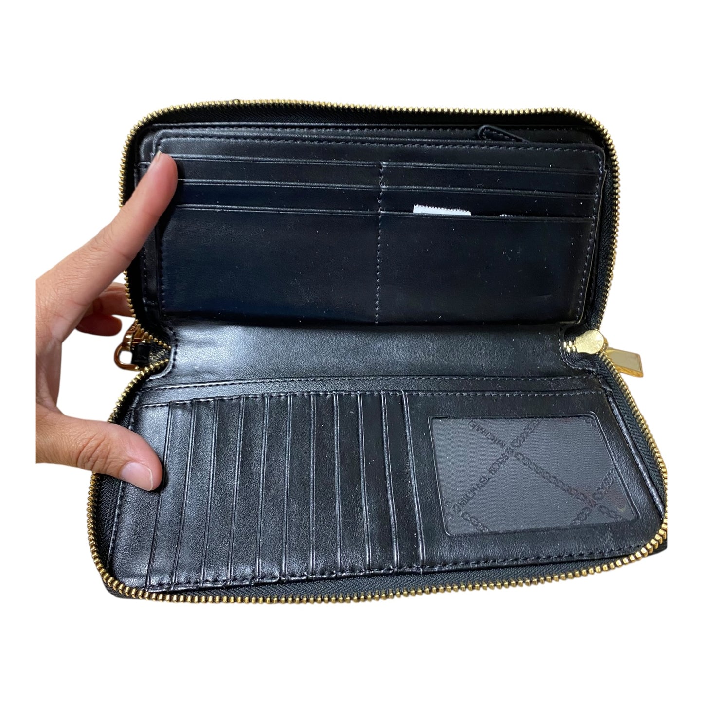 Wallet Designer By Michael Kors In Black, Size:Large
