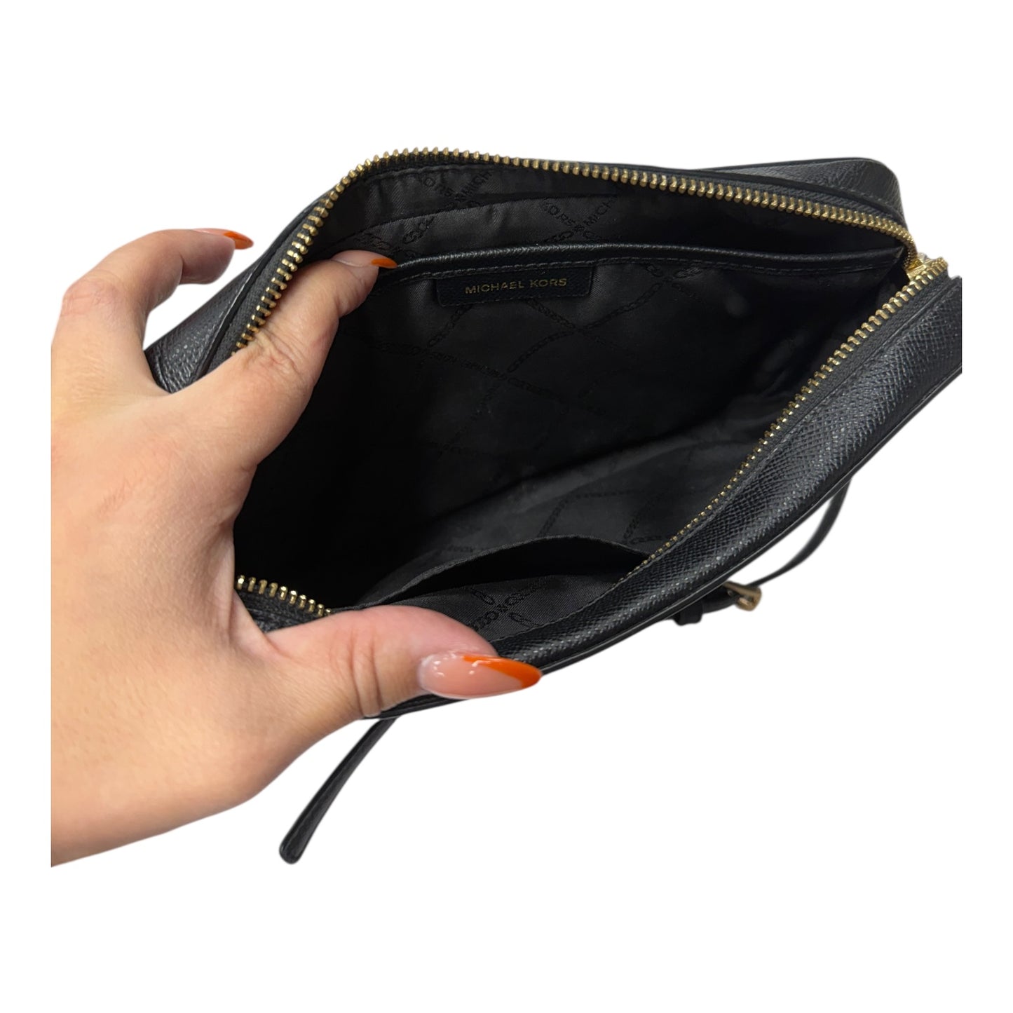 Handbag Designer By Michael Kors In Black, Size:Small