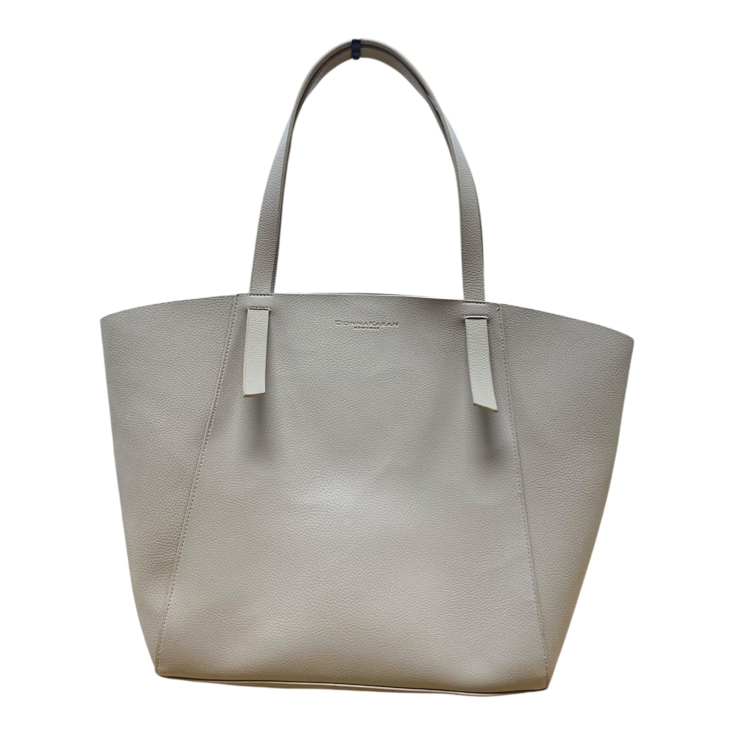 Tote By Donna Karan In Ivory, Size:Medium