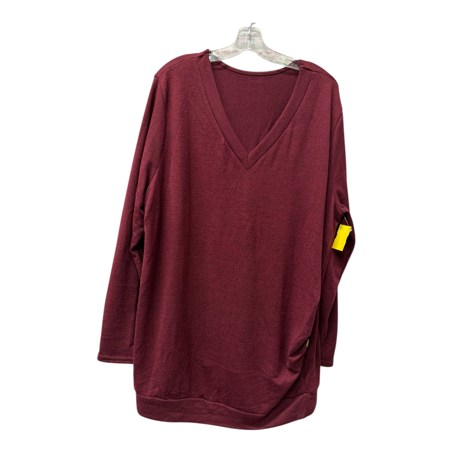 Top Ls By Shein In Red, Size:3X