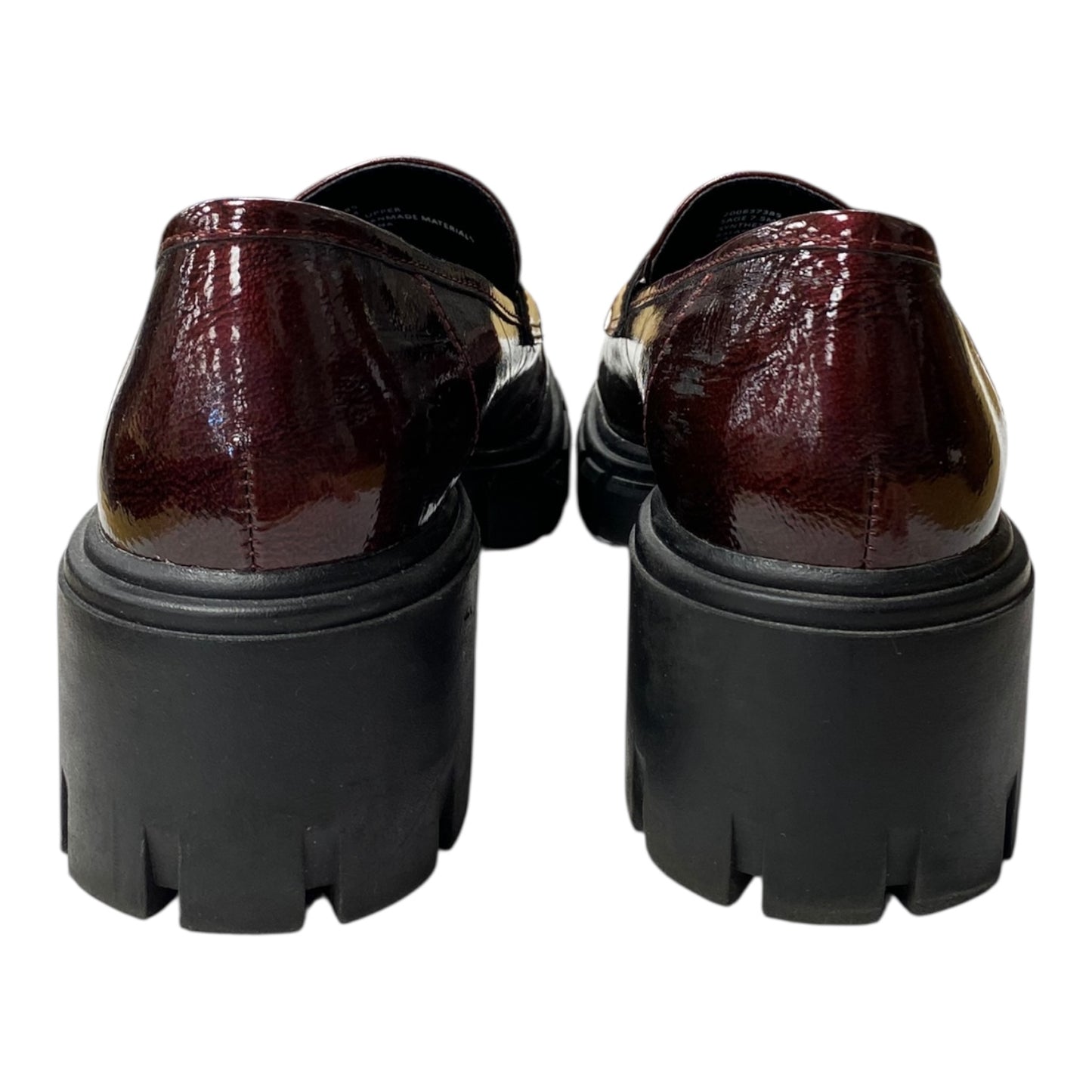 Shoes Heels Block By Crown Vintage In Red, Size:7.5
