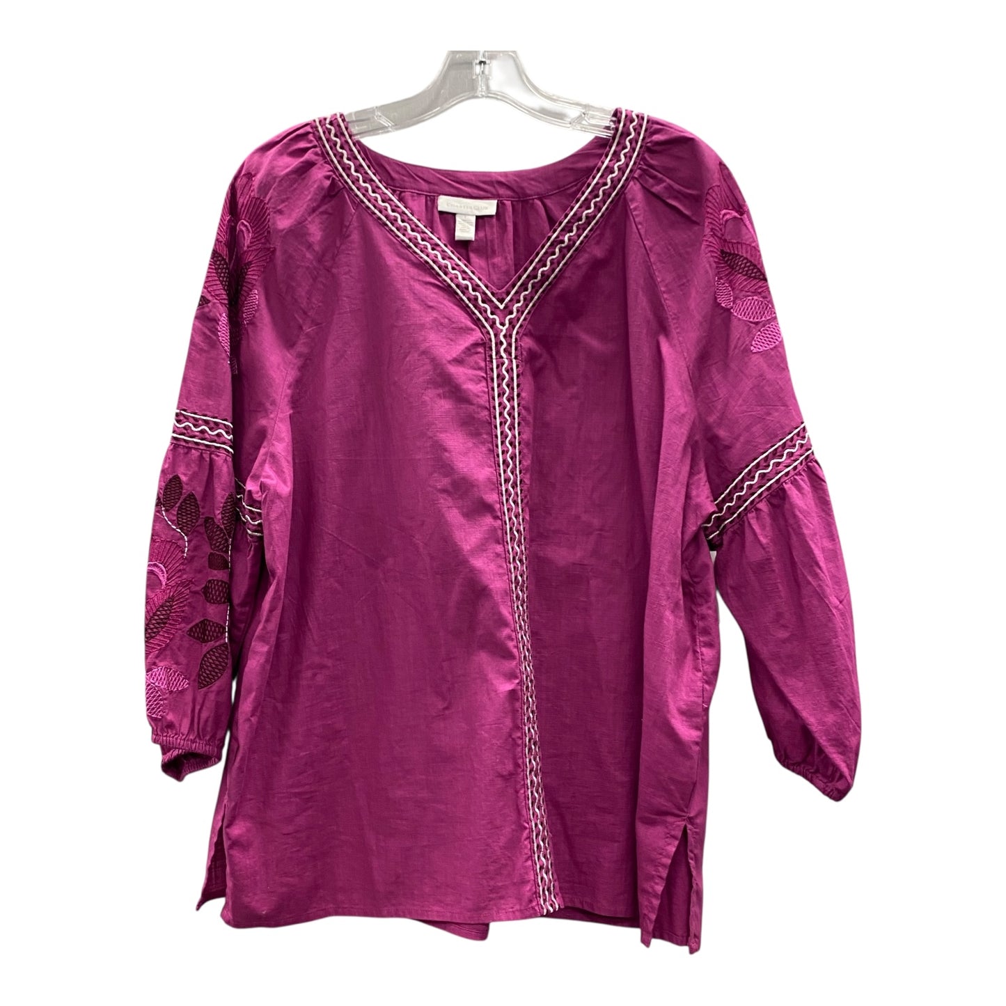 Top Ls By Charter Club In Pink, Size:L