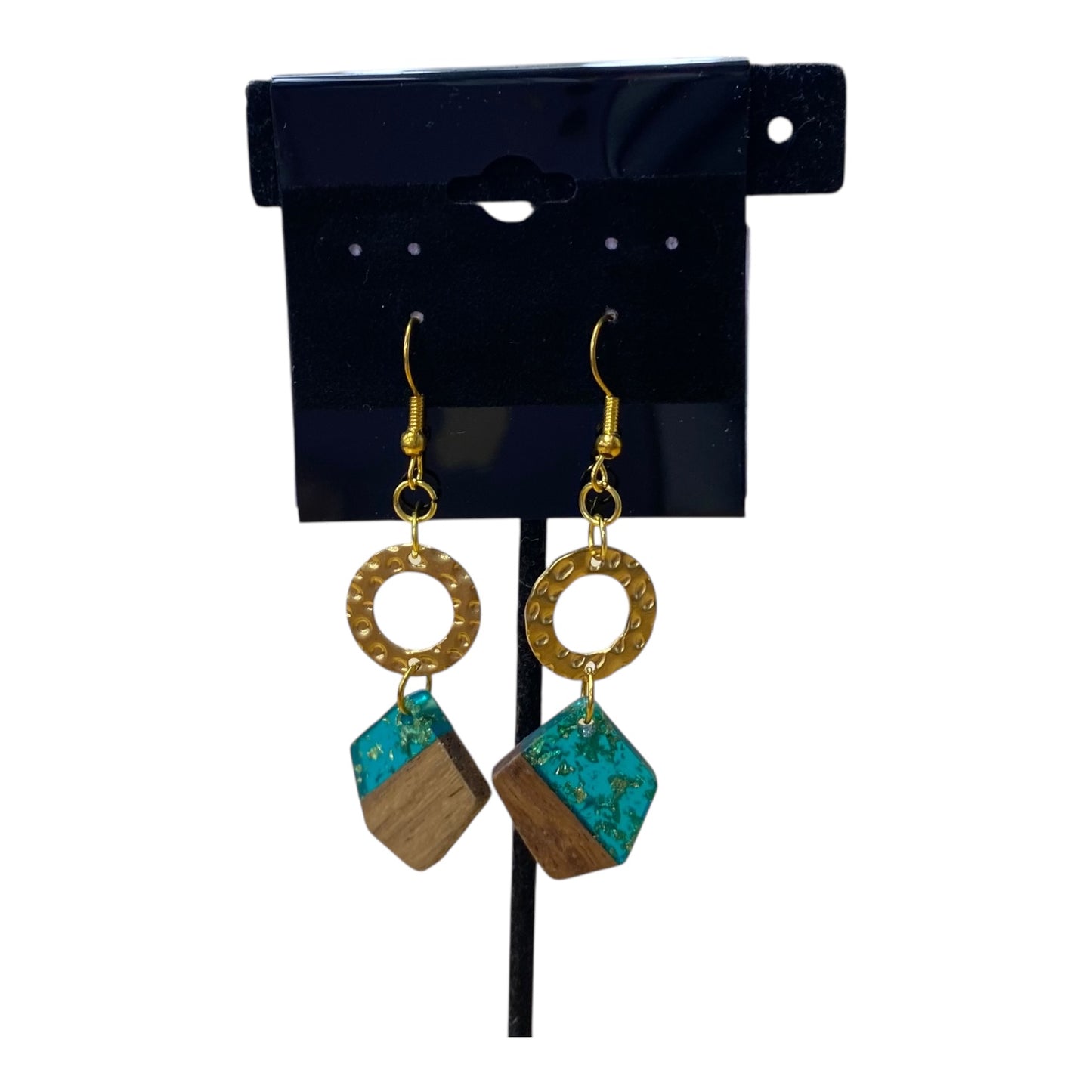 Earrings Dangle/Drop By Cme In Blue & Brown