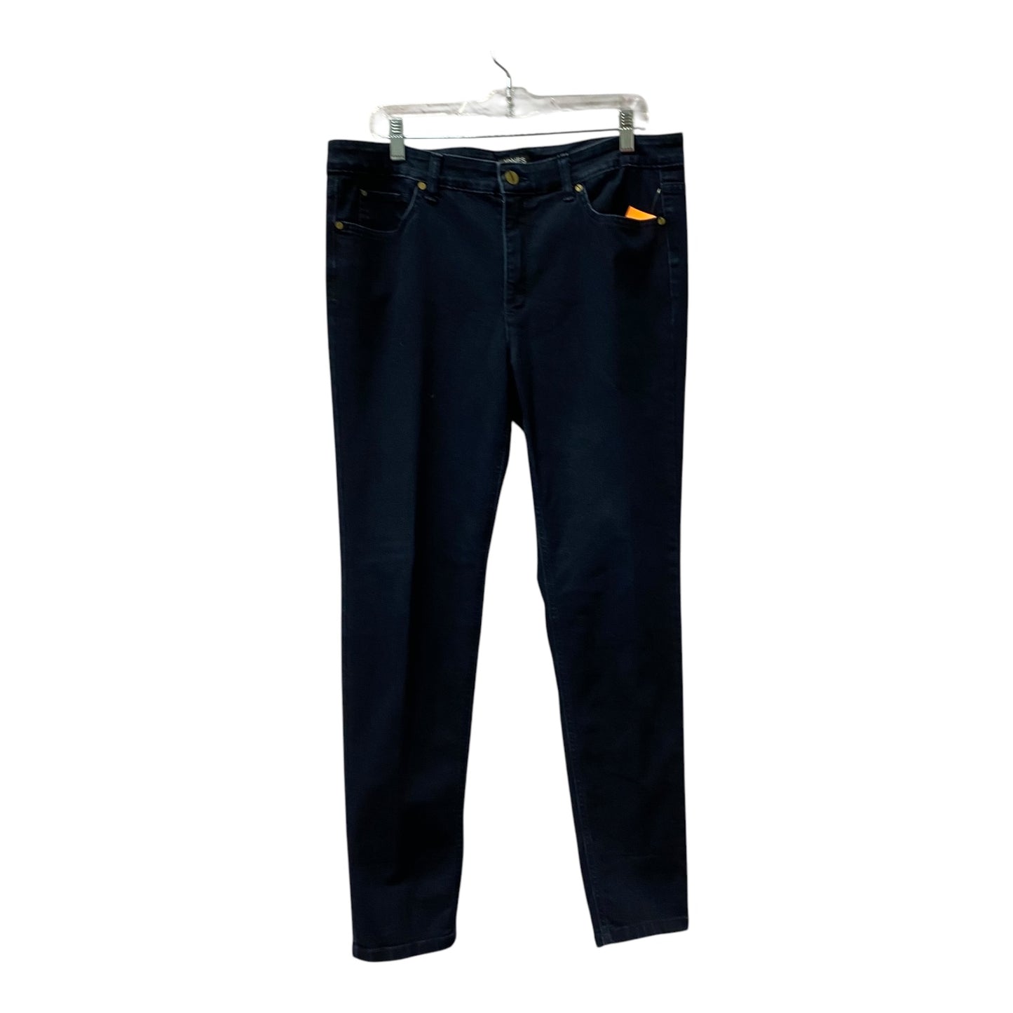 Jeans Skinny By Jones New York In Blue, Size:14