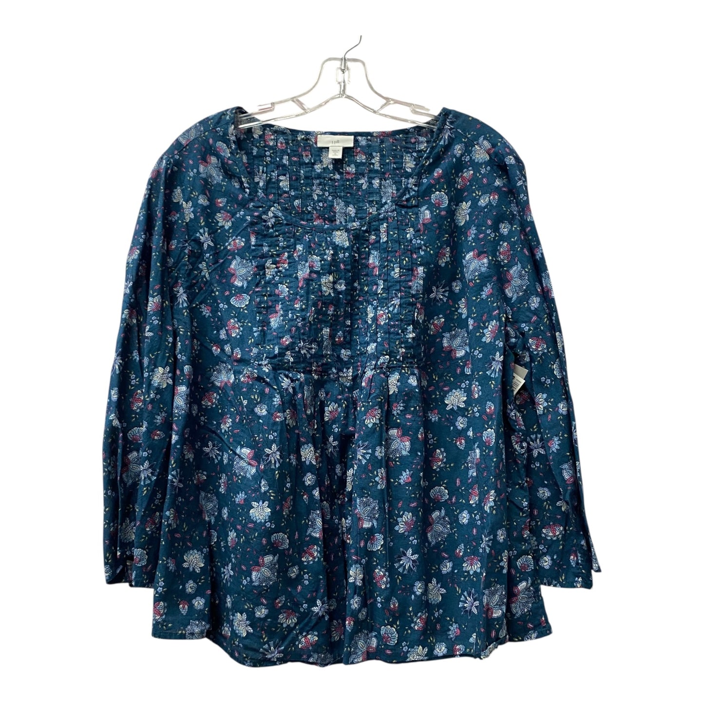 Top Ls By J. Jill In Blue, Size:Xlp