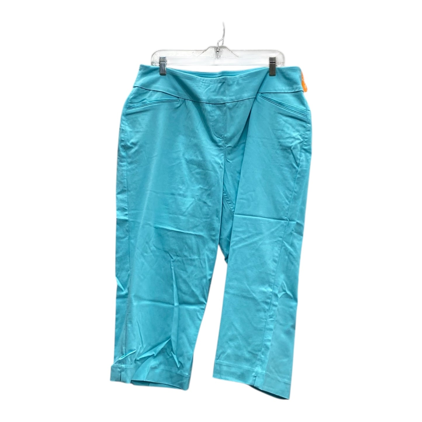 Capris By West Bound In Teal, Size:18