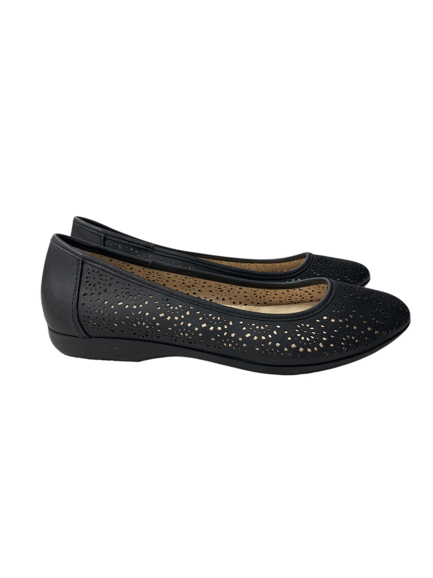 Shoes Flats By Croft And Barrow In Black, Size:9