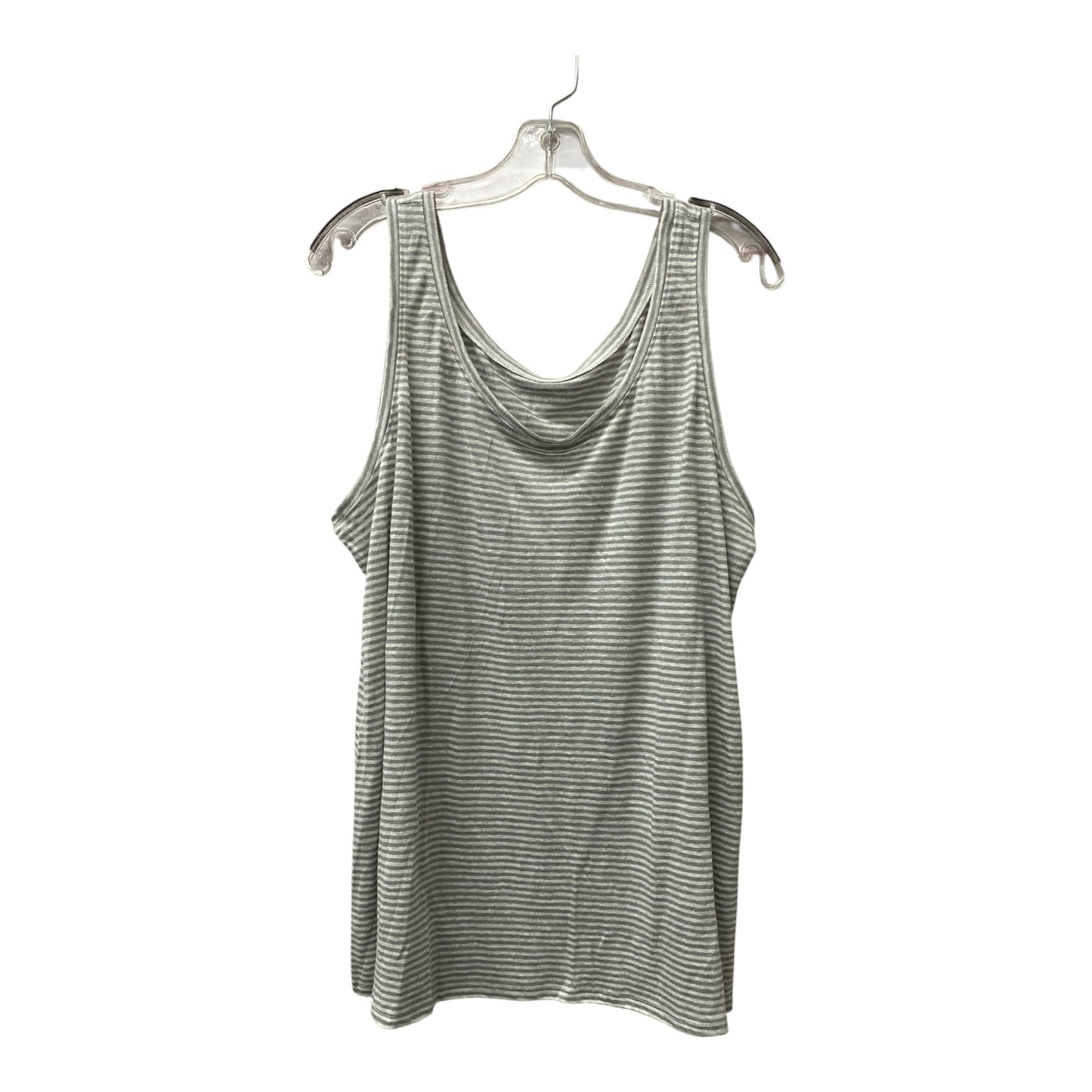 Top Sleeveless By Eileen Fisher In Grey, Size:Xl