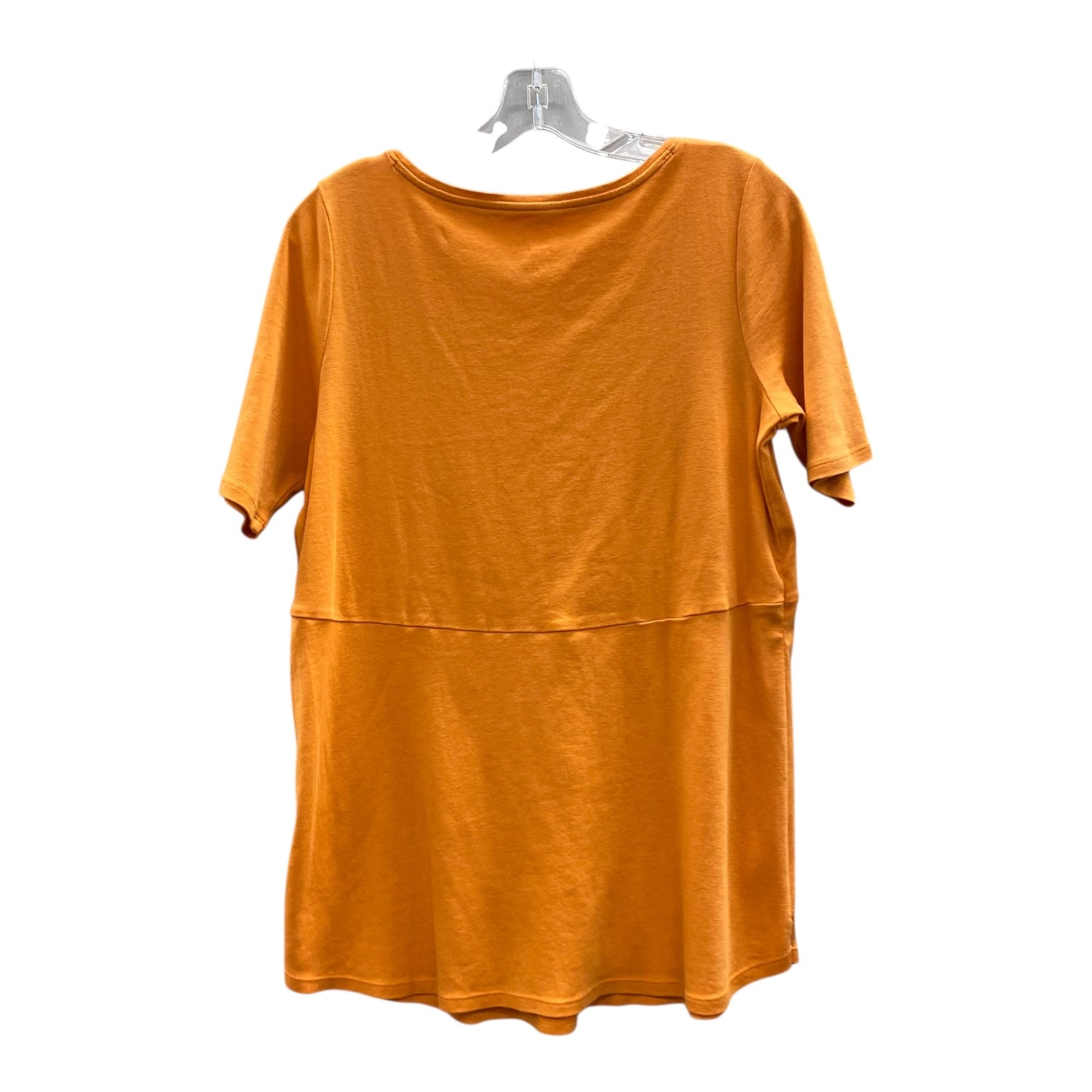 Top Ss Basic By J. Jill In Orange, Size:M