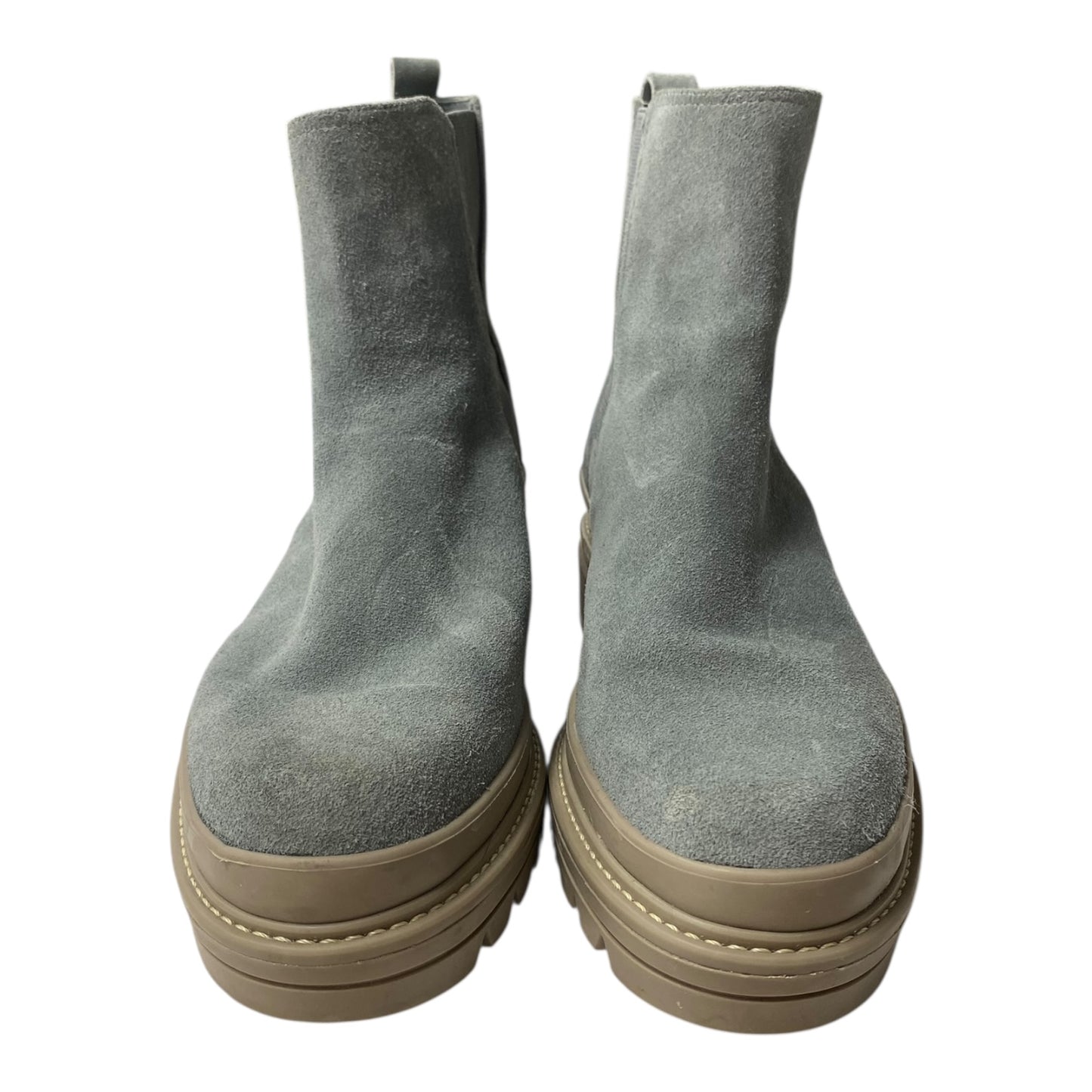 Boots Ankle Flats By Bernardo In Grey, Size:7.5