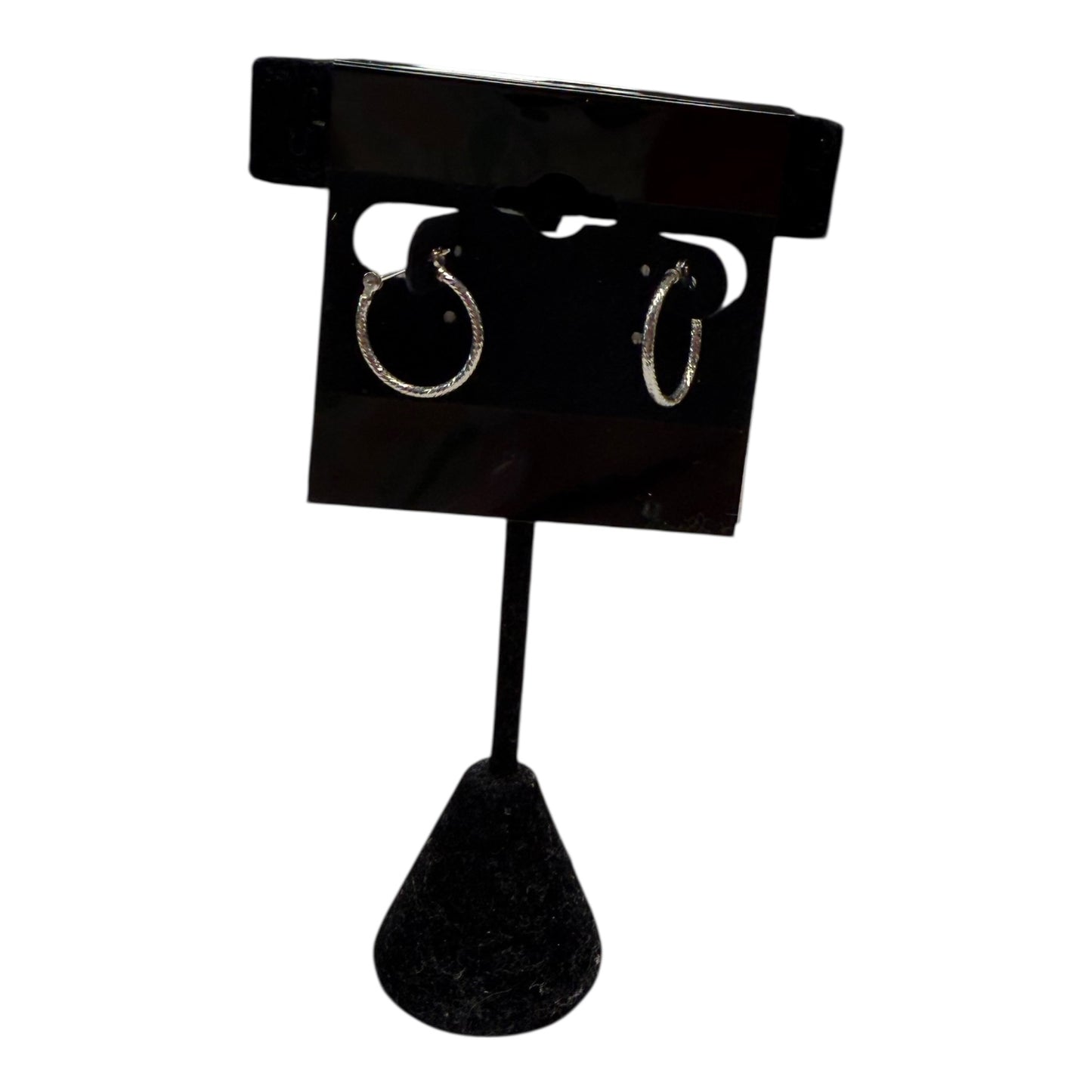 Earrings Hoop By Clothes Mentor In Silver
