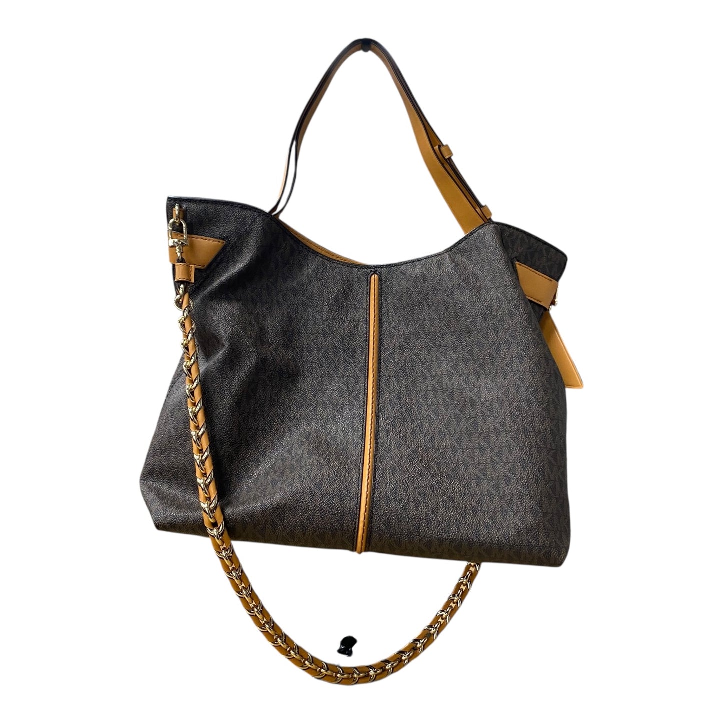 Handbag Designer By Michael Kors In Brown, Size:Medium