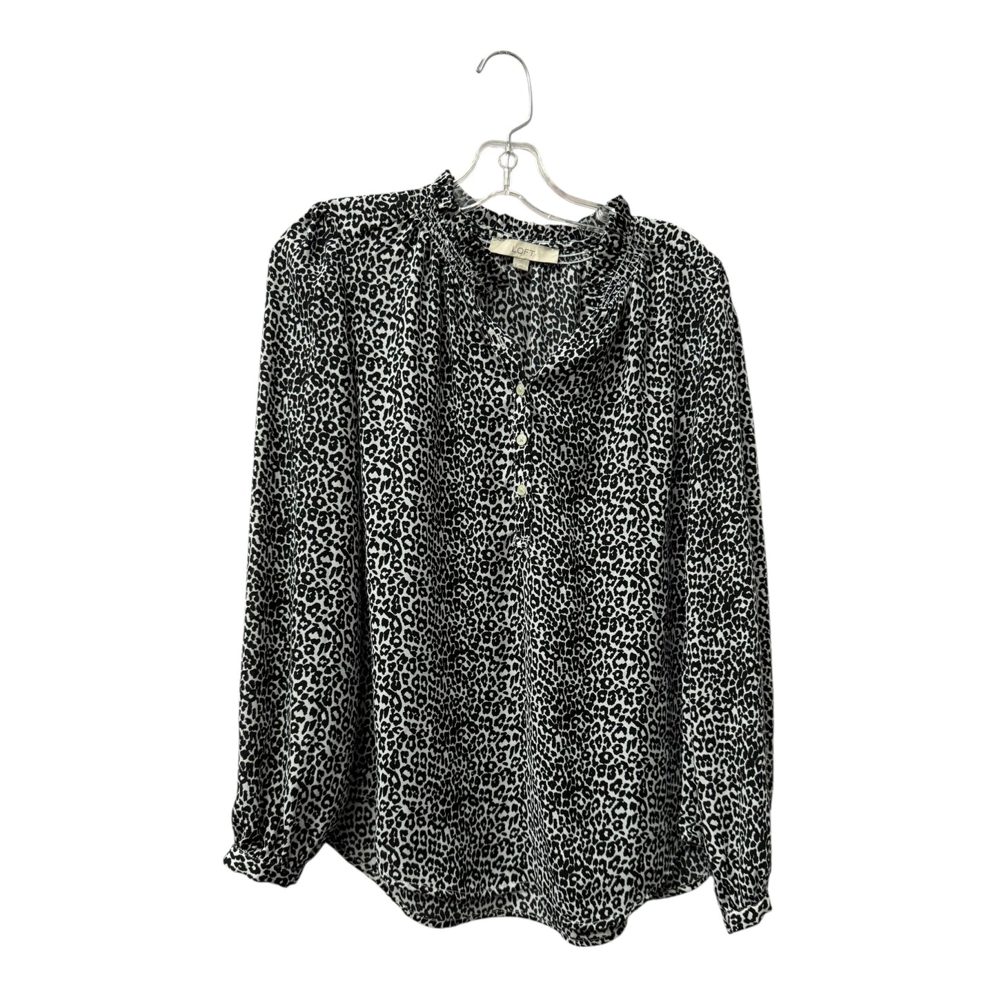 Top Ls By Loft In Black & White, Size:S