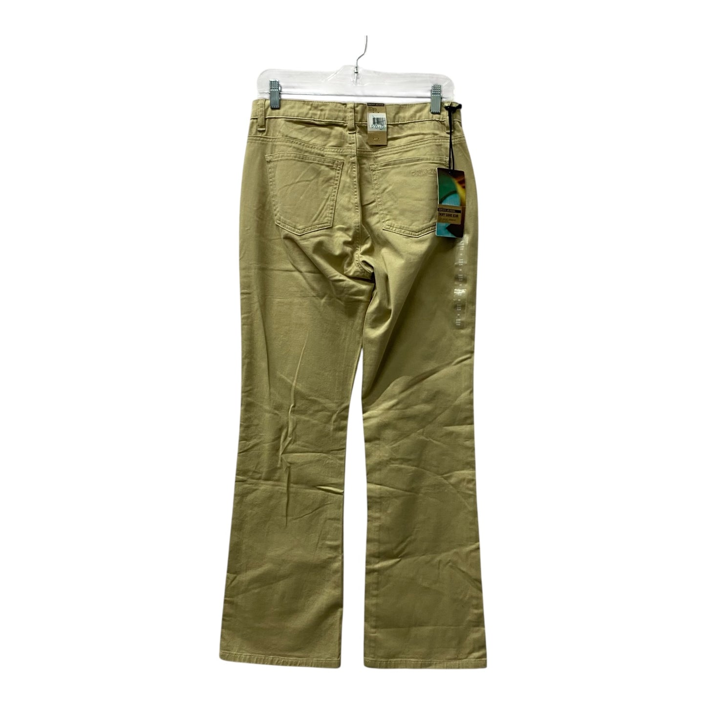 Jeans Boot Cut By Dkny In Tan, Size:8