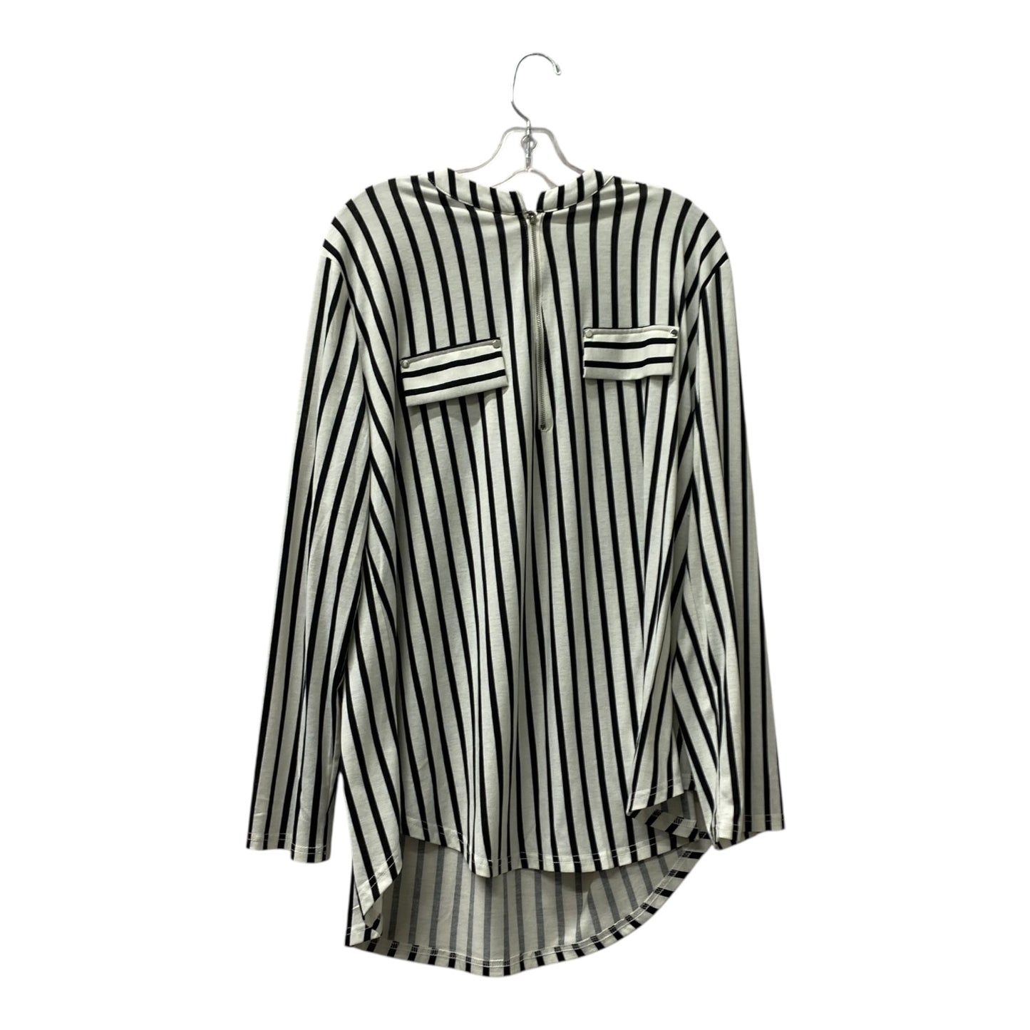 Top Ls By bolutus In Black & White, Size:3X