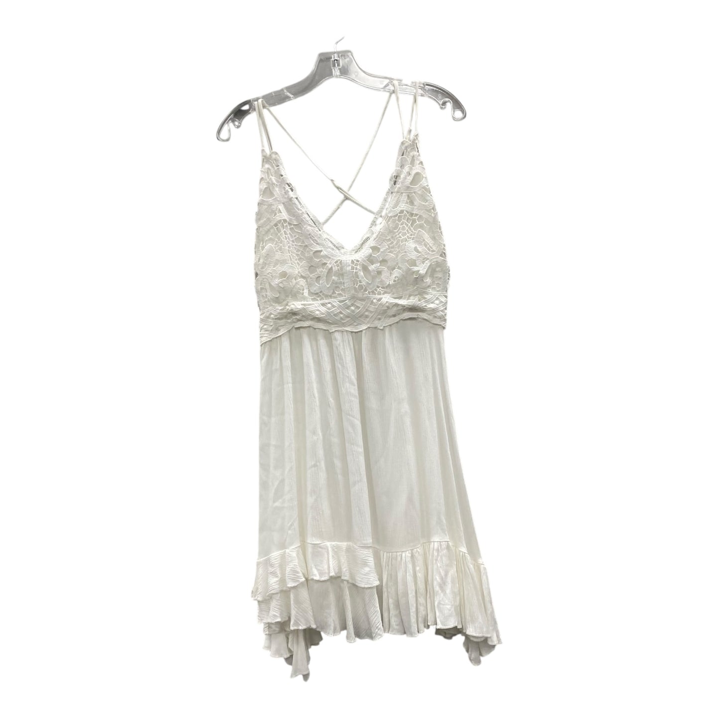 Dress Casual Short By Chelsea And Violet In White, Size:L
