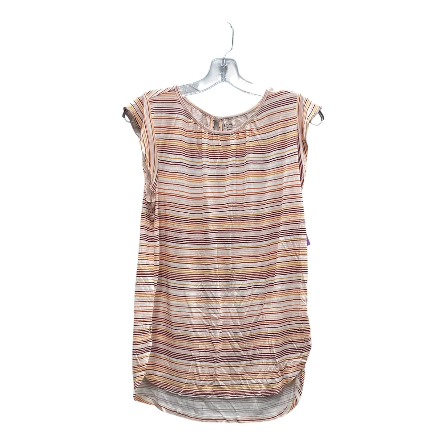 Top Ss By Loft In Orange, Size:S