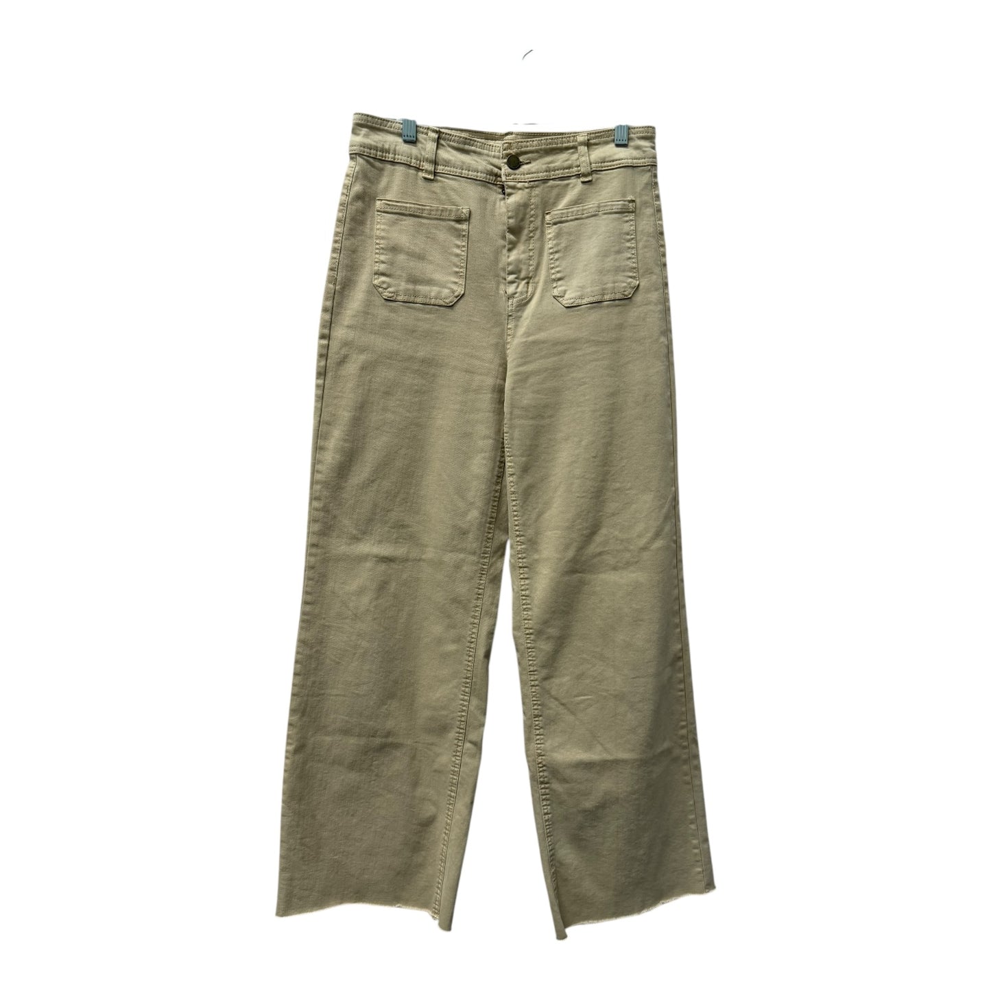 Pants Wide Leg By Oat In Tan, Size:8