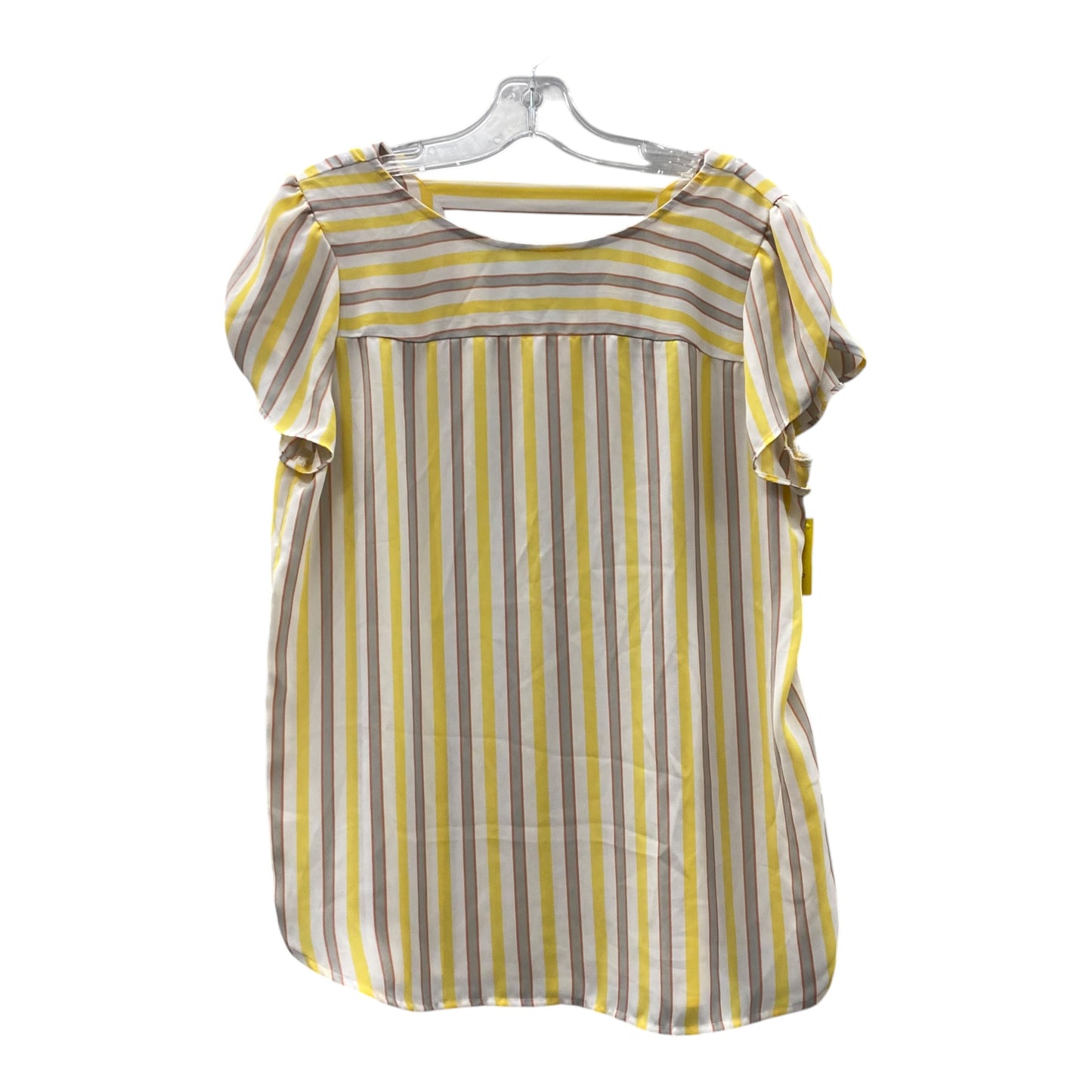 Top Ss By Loft In Yellow, Size:S