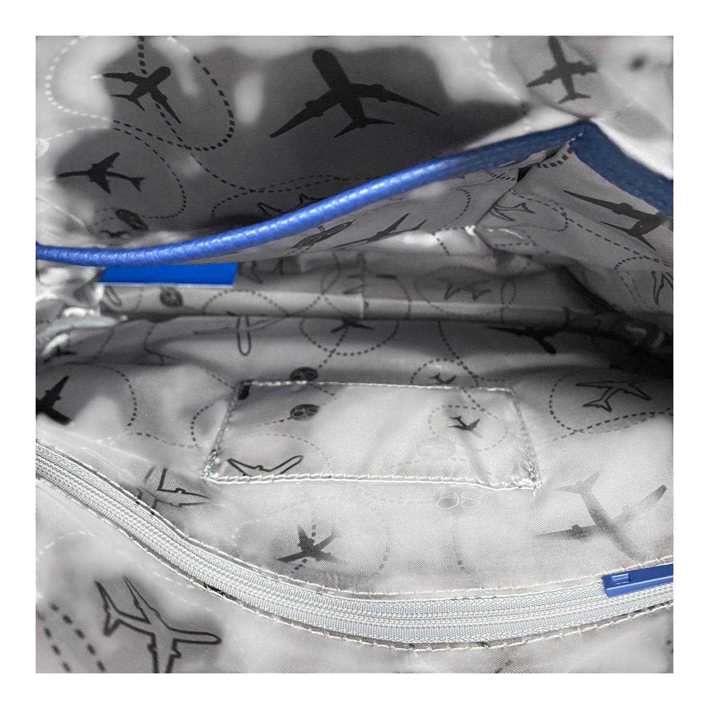 Crossbody In Blue, Size:Medium