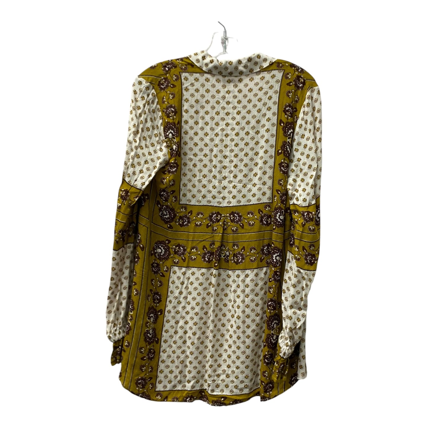 Tunic Ls By Free People In Yellow, Size:Xs