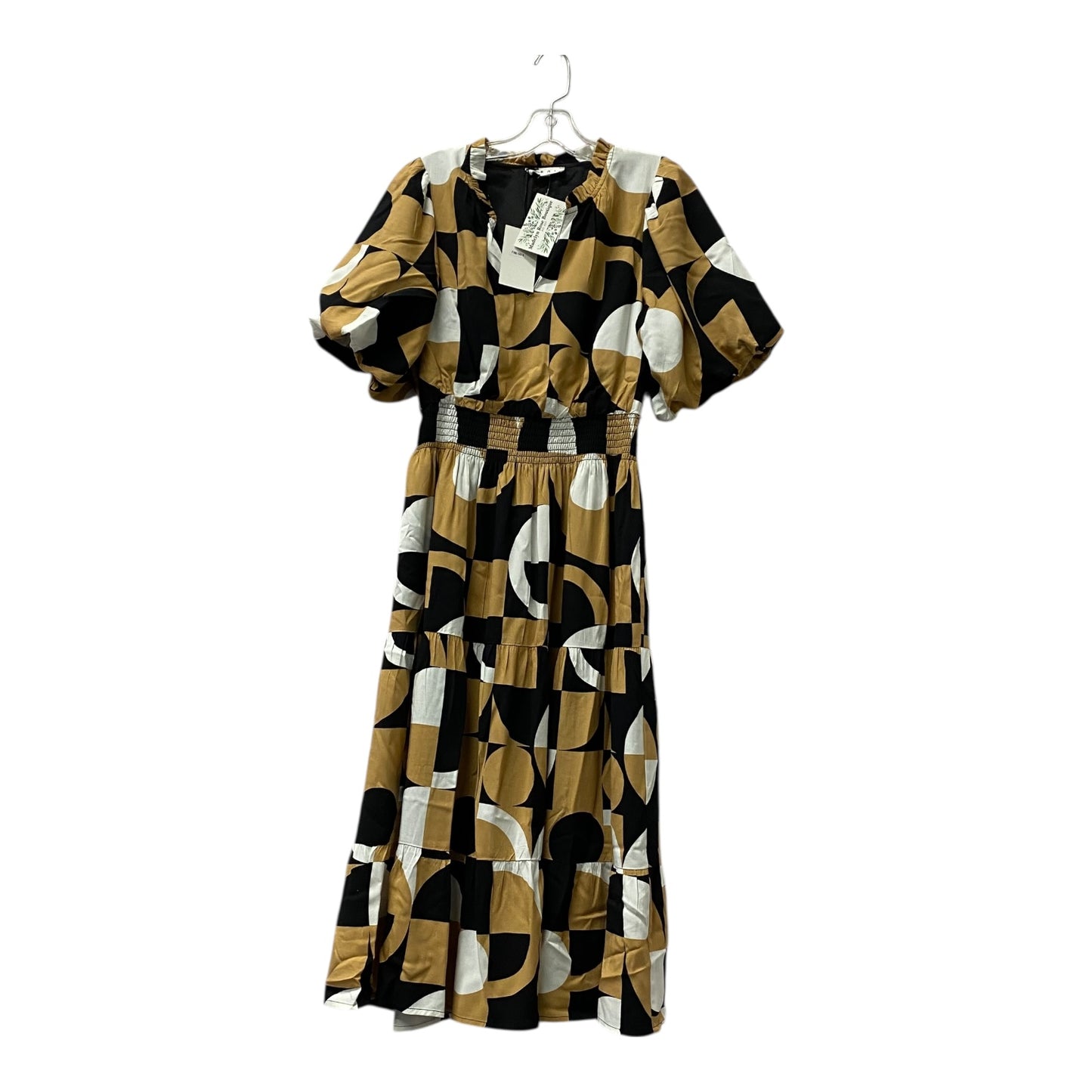 Dress Casual Midi By Thml In Brown, Size:S