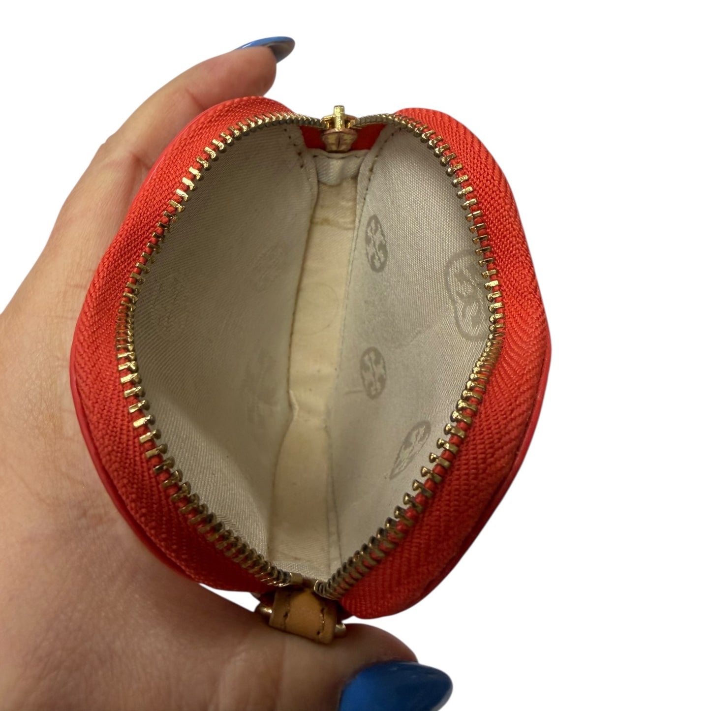 Coin Purse Designer By Tory Burch In Red, Size:Small