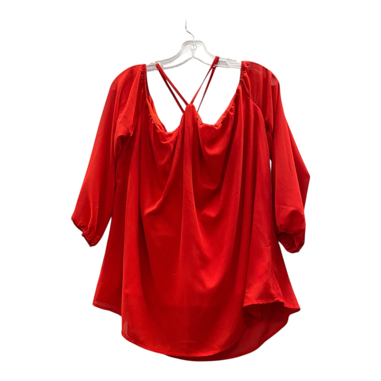 Top Ls By Cme In Red, Size:Xl