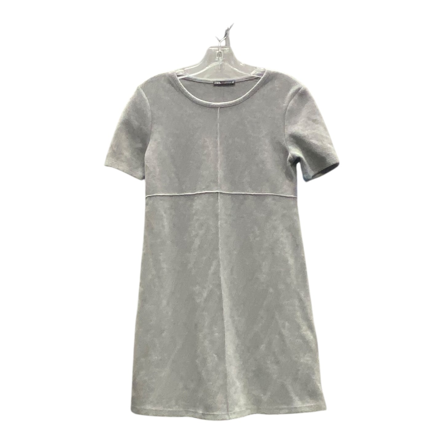 Dress Casual Short By Zara In Grey, Size:S
