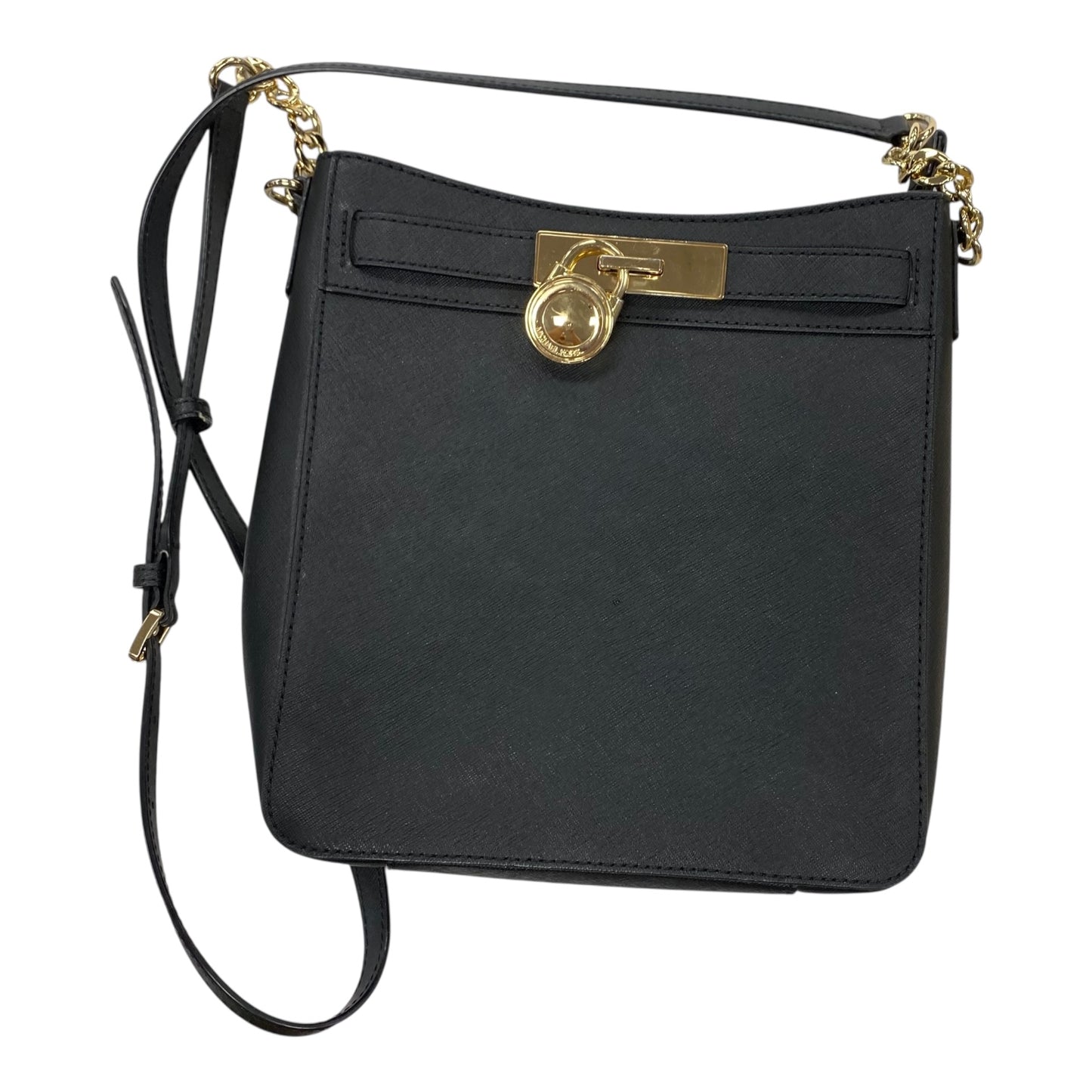 Crossbody Designer By Michael Kors In Black, Size:Medium