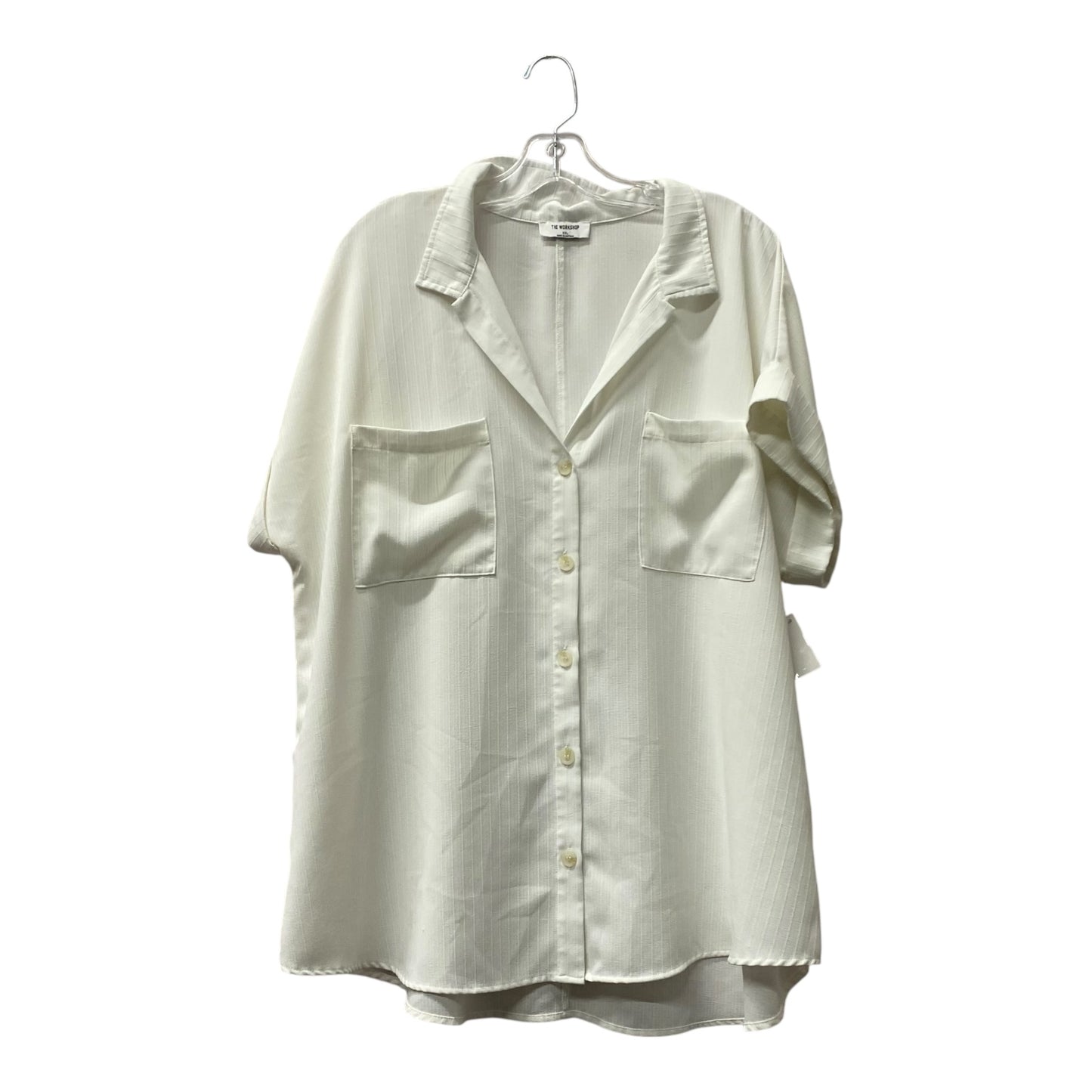 Top Ss By Workshop In White, Size:1X