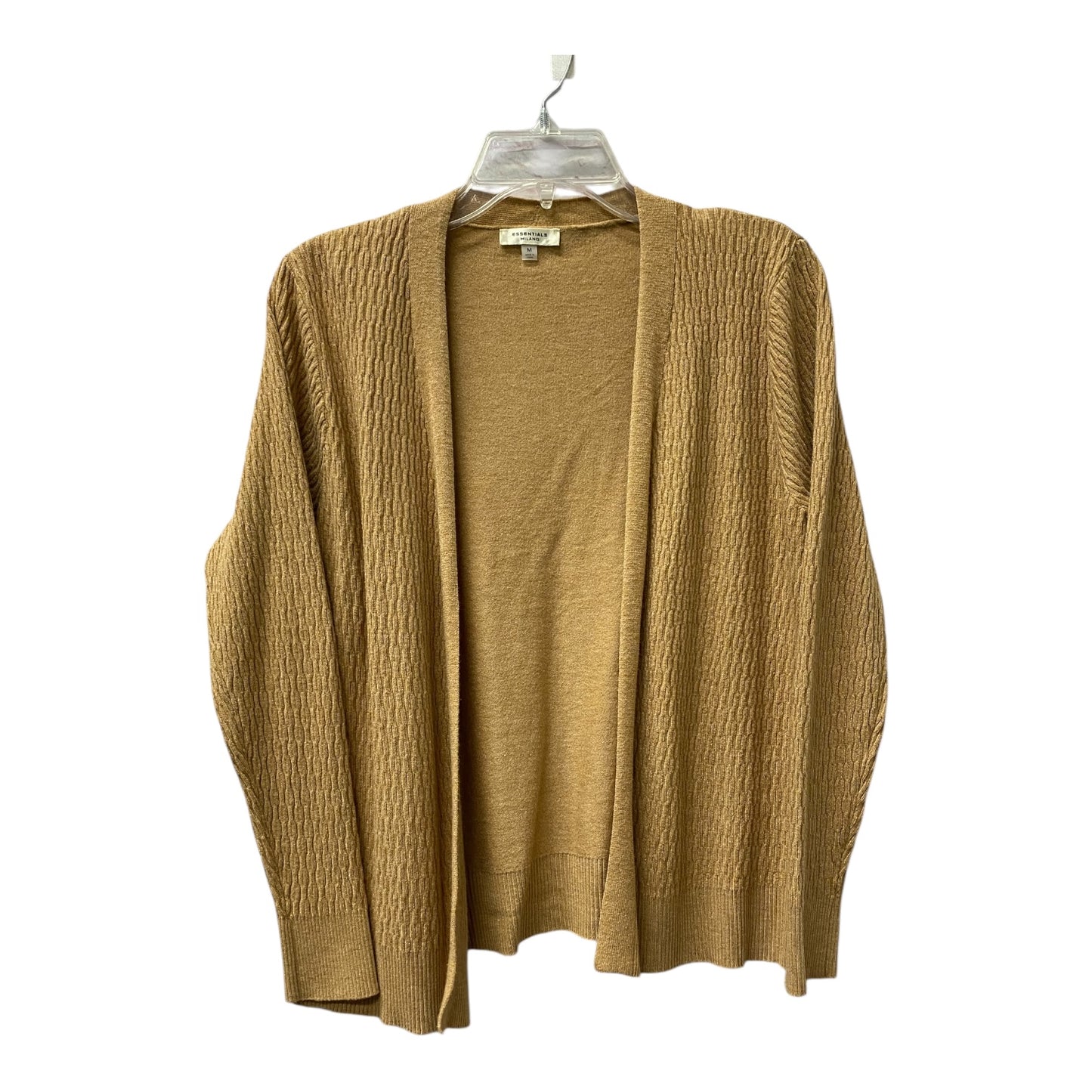 Cardigan By Essentials In Tan, Size:M