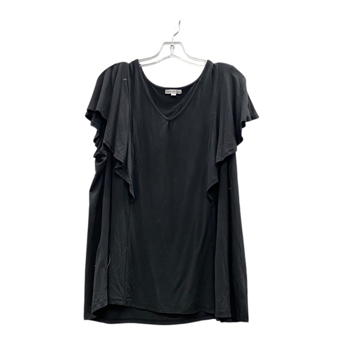 Top Ss By Ophelia Roe In Black, Size:2X