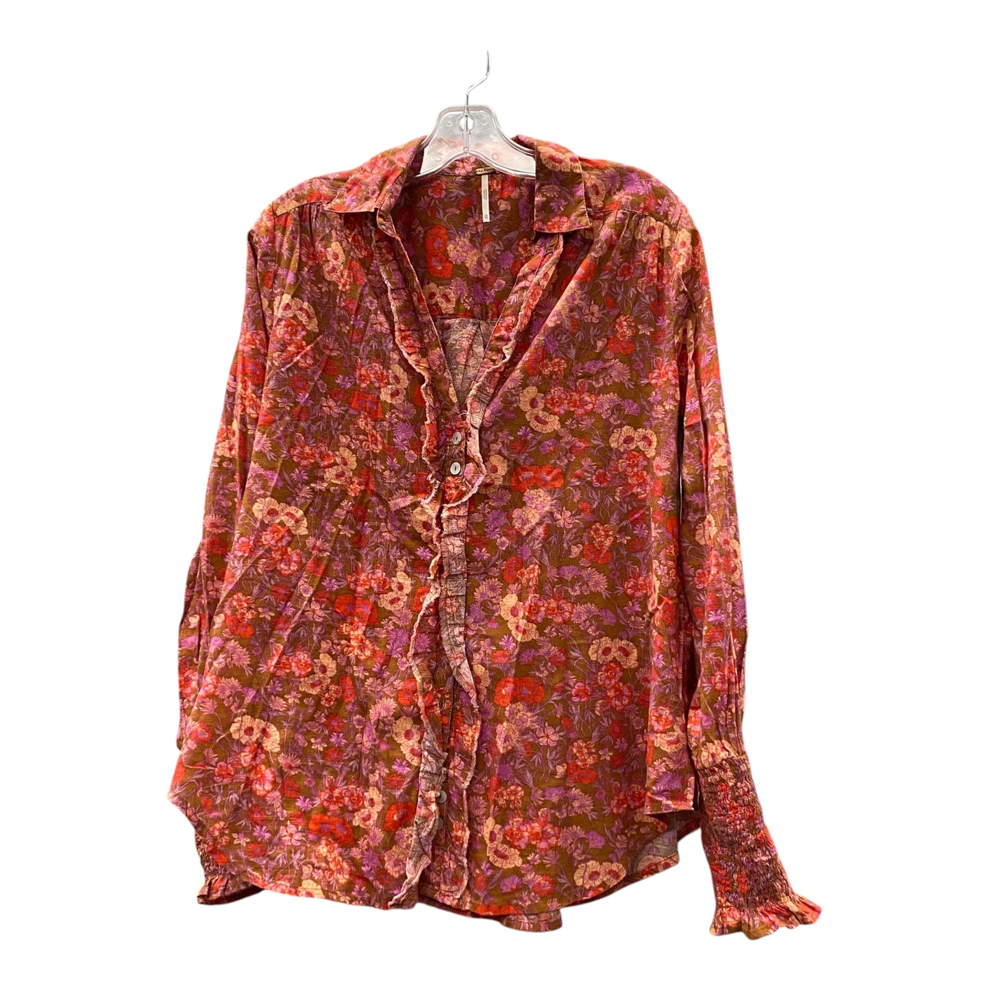 Top Ls By Free People In Red, Size:Xs