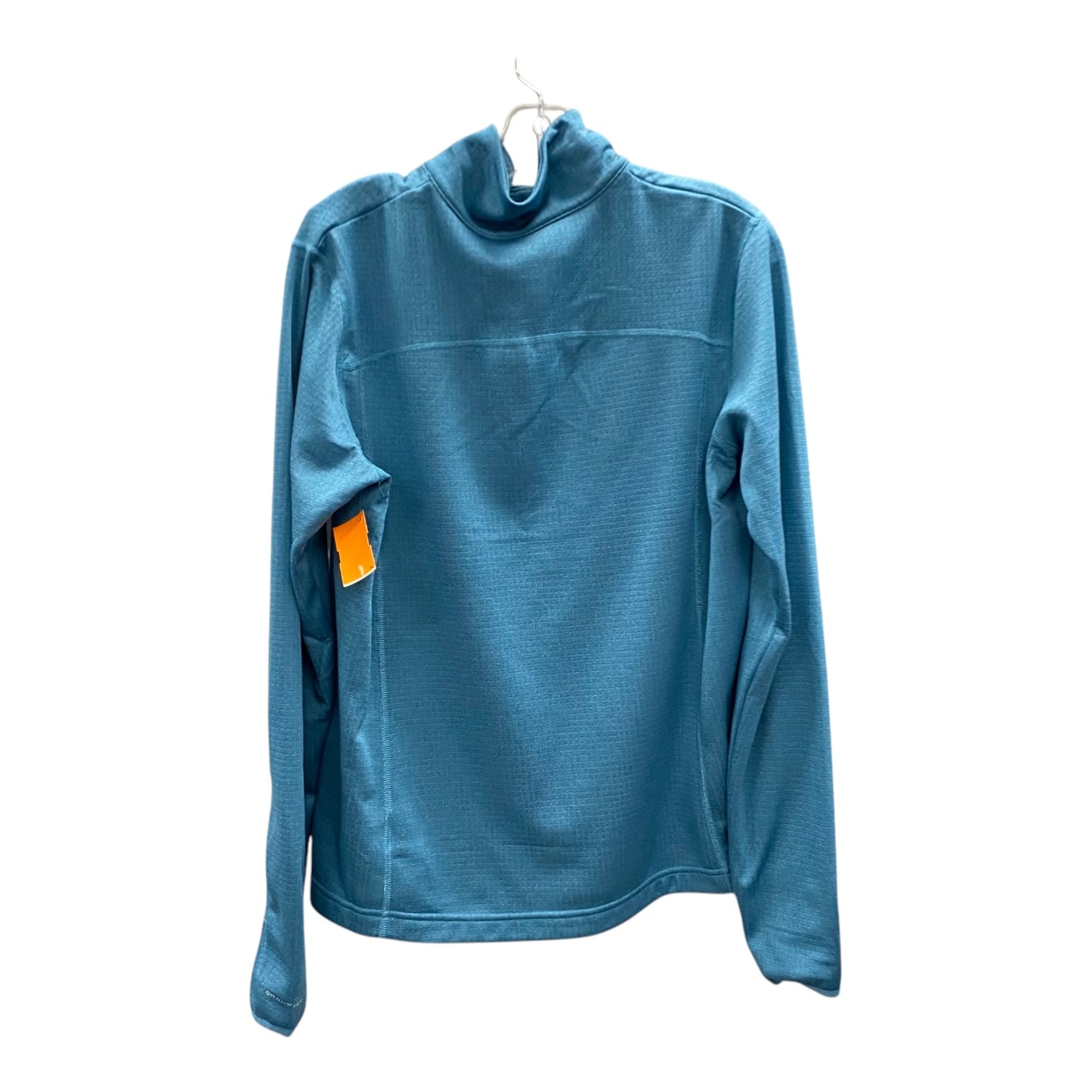 Athletic Top Ls Collar By Columbia In Blue, Size:L