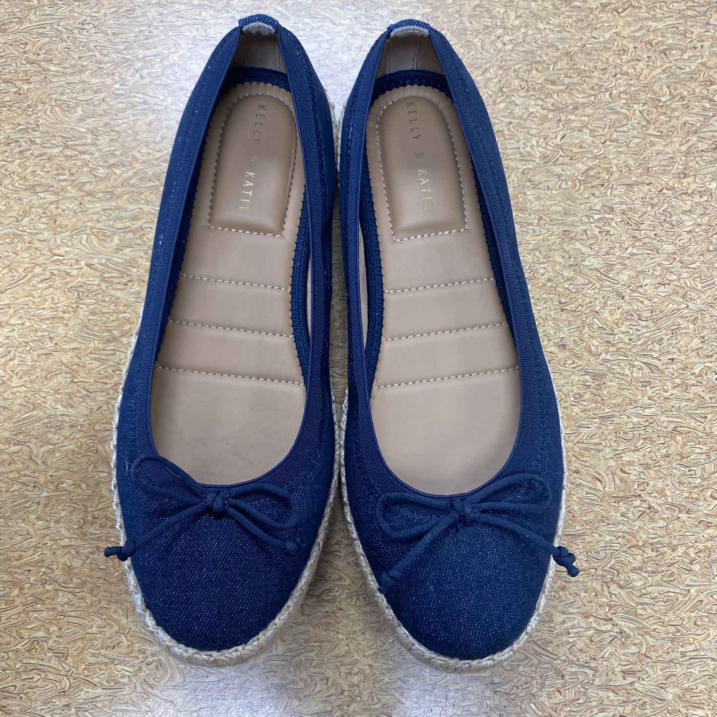 Shoes Flats By Kelly And Katie In Blue, Size:7.5
