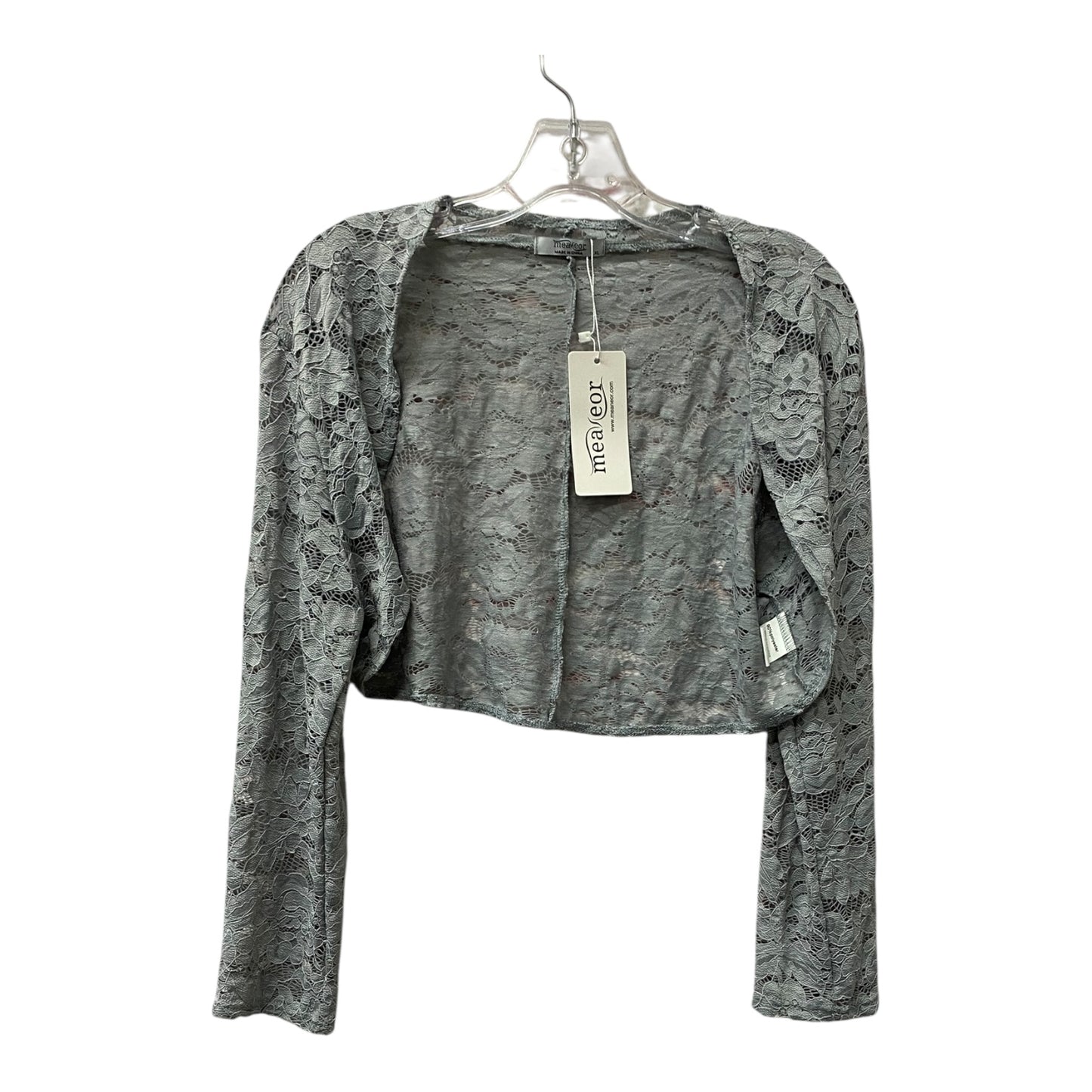 Cardigan By Cme In Grey, Size:Xl