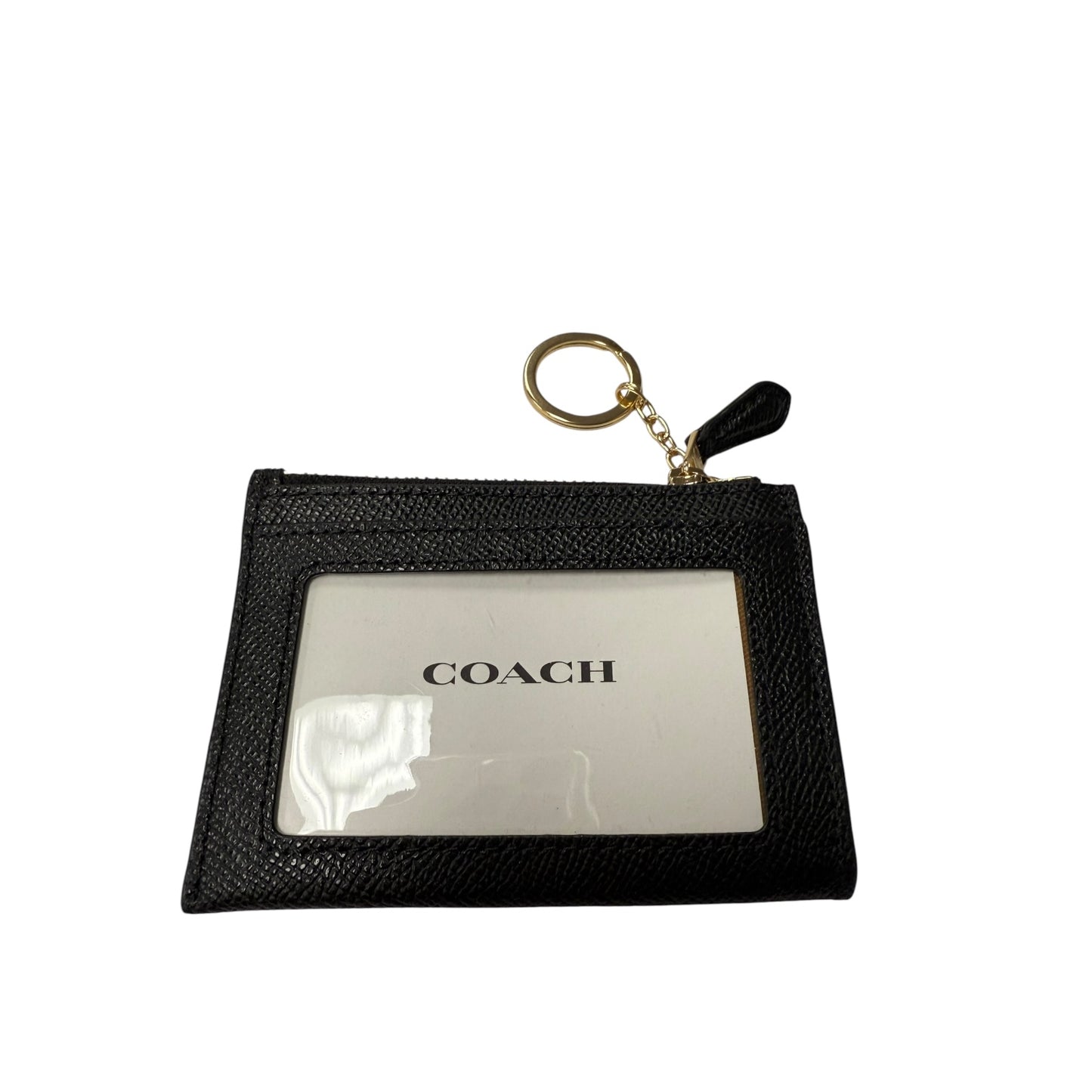 Wallet Designer By Coach In Black, Size:Small