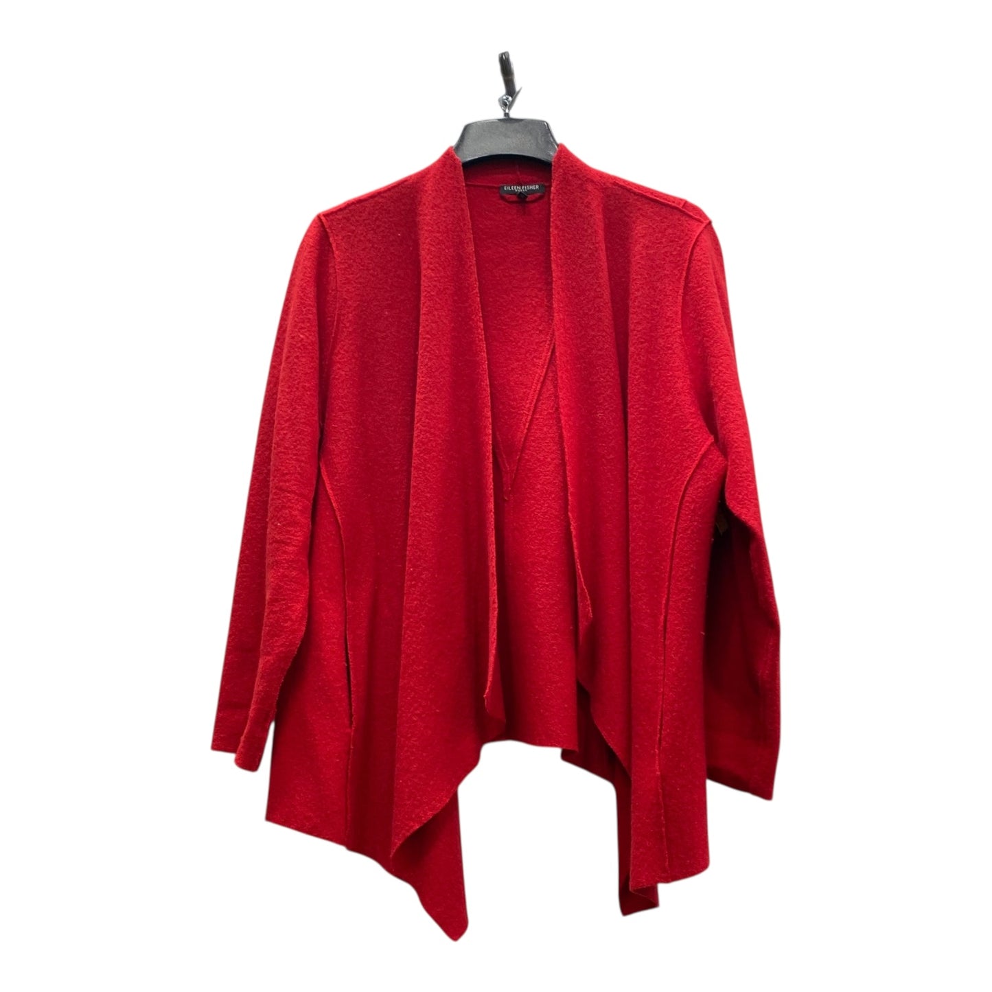 Jacket Other By Eileen Fisher In Red, Size:1X