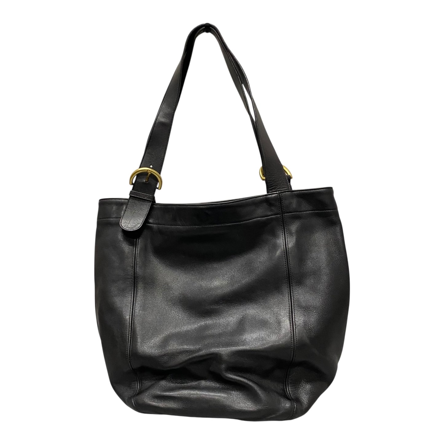 Handbag Designer By Coach In Black, Size:Large