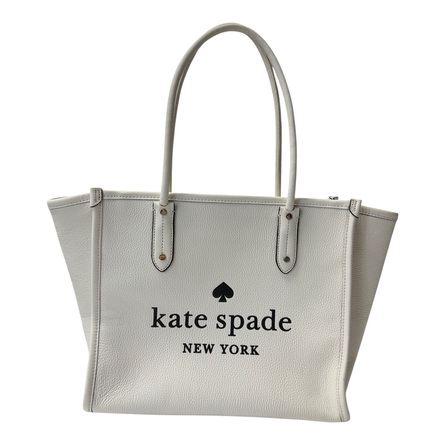 Handbag Designer By Kate Spade In Cream, Size:Medium