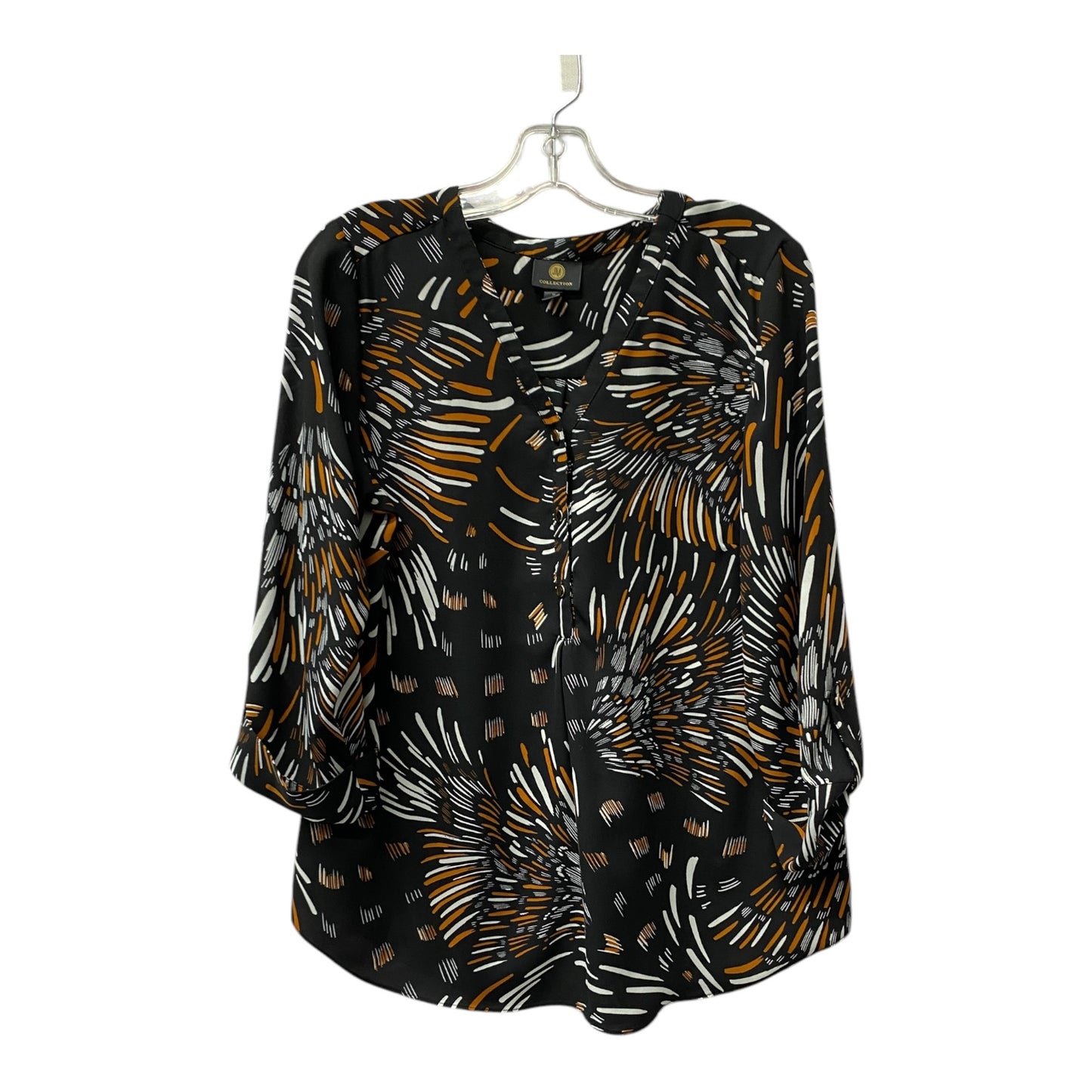 Top Ls By Jm Collections In Black, Size:M