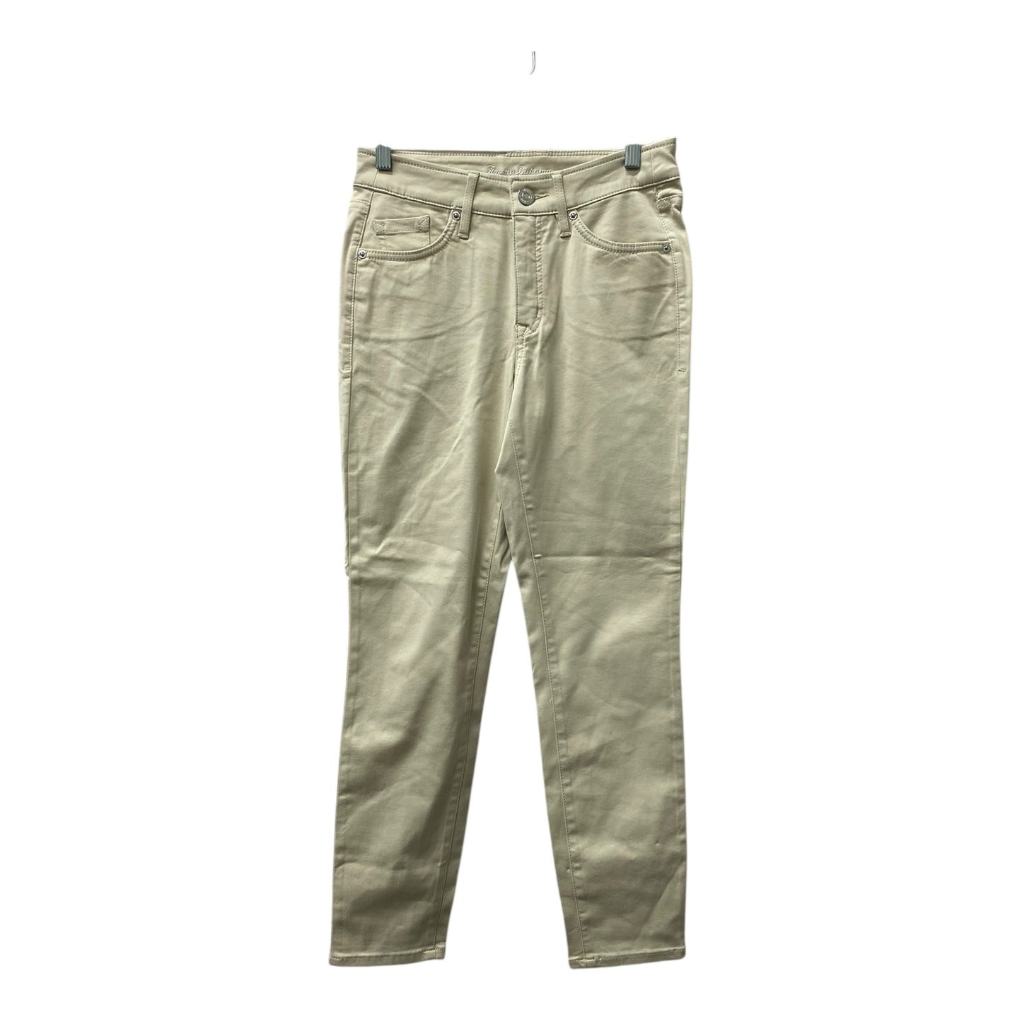 Jeans Straight By Tommy Bahama In Cream, Size:0