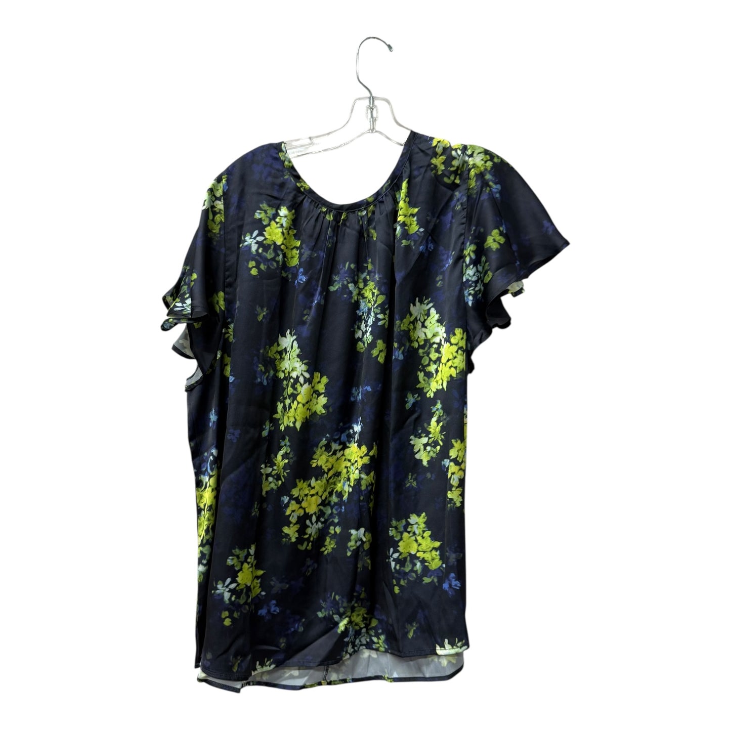 Top Ss By Diane Gilman In Navy, Size:3X