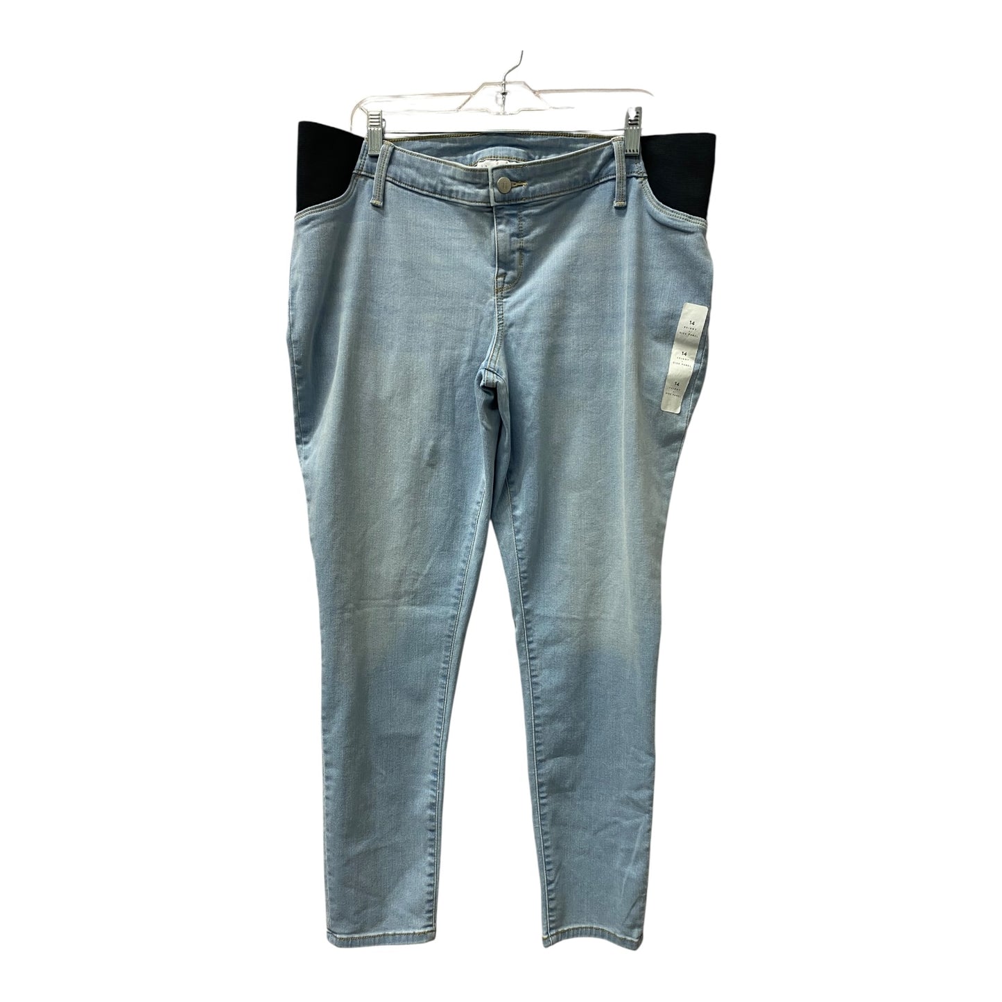 Mat Jeans By Isabel Maternity In Blue, Size:L