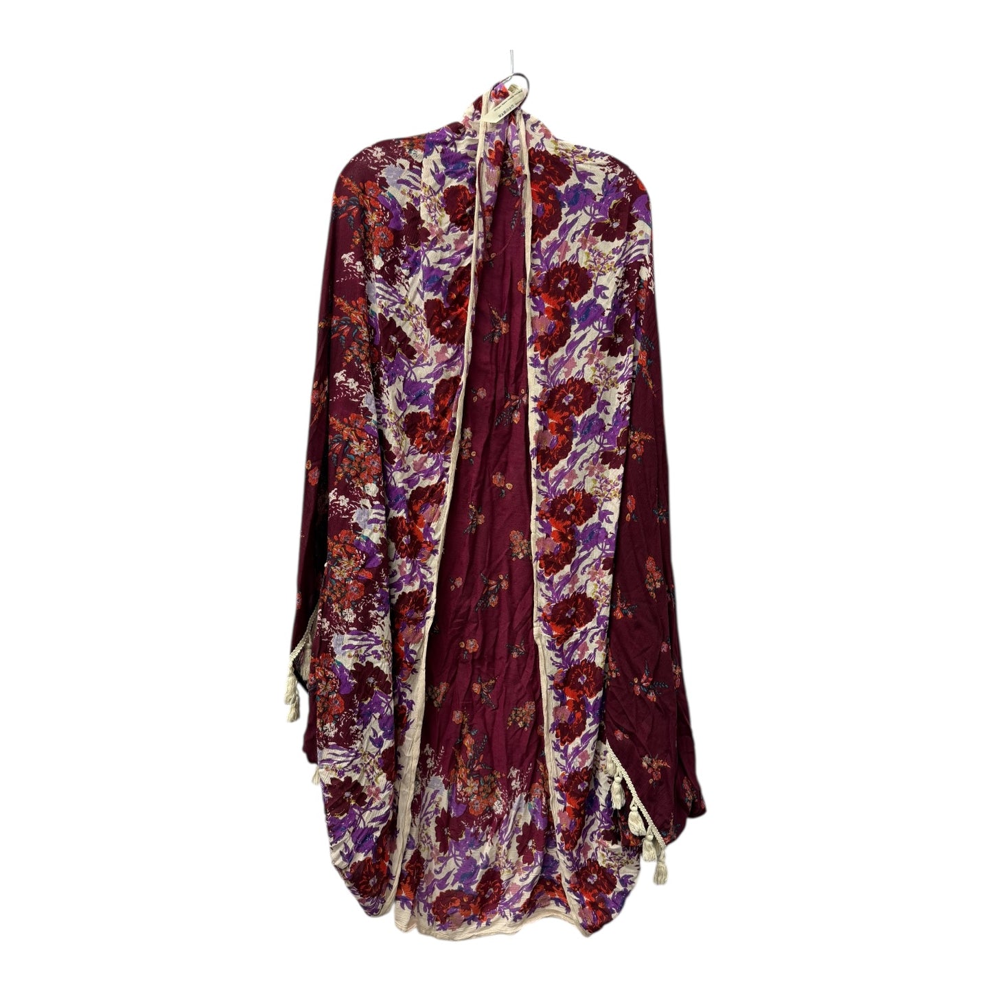 Shawl By Free People In Purple, Size:Osfm